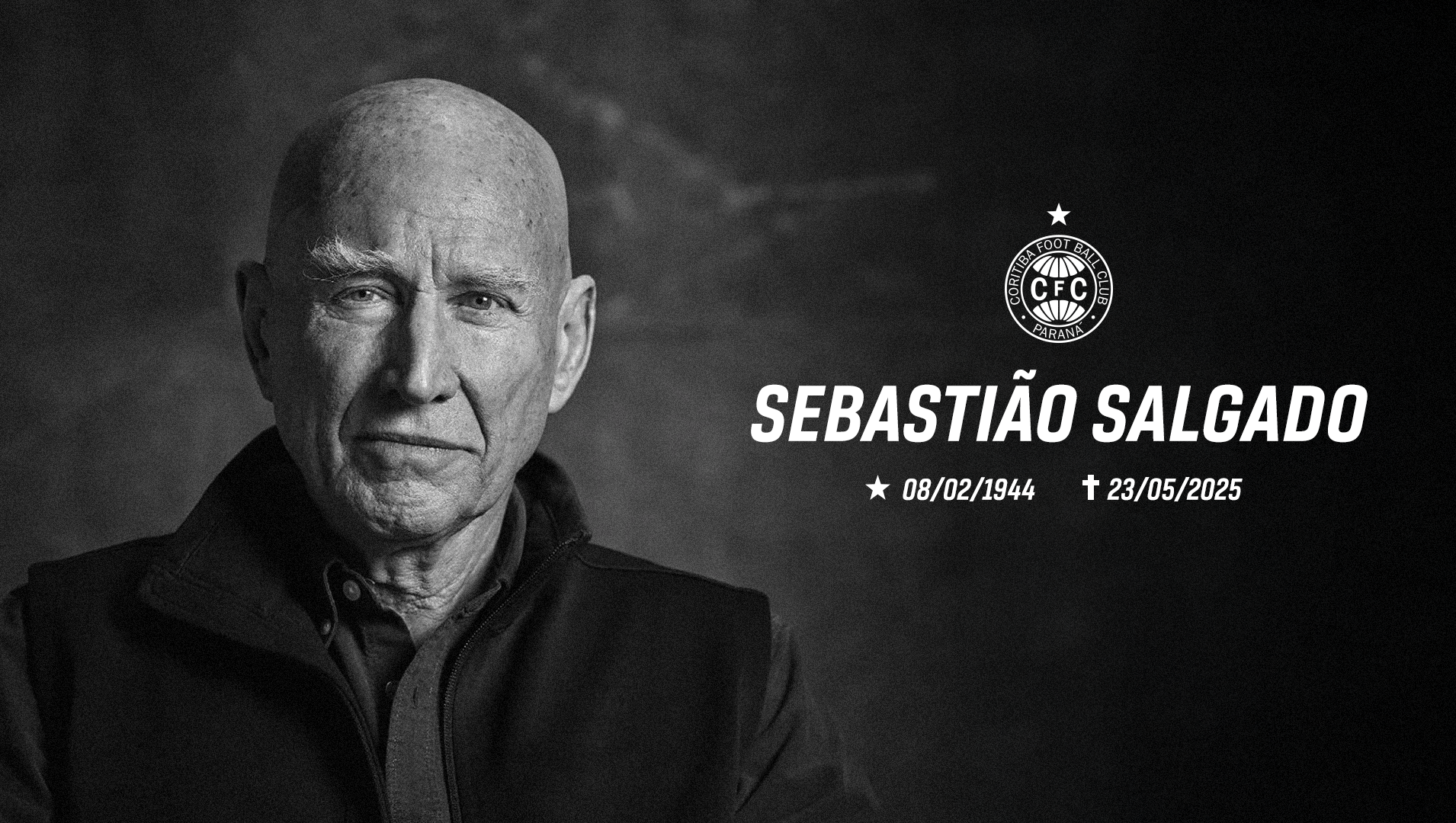 Nota de pesar: Sebastião Salgado