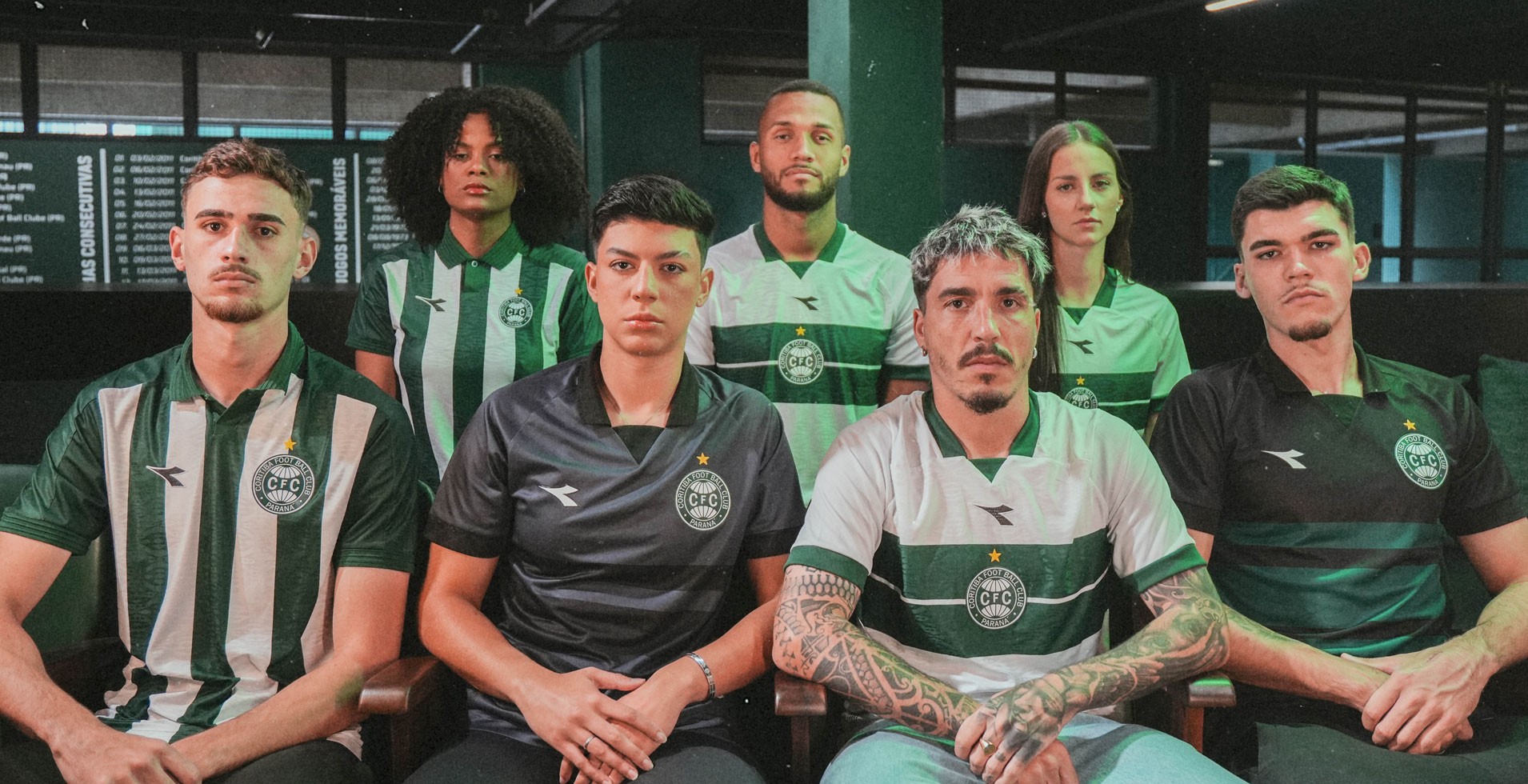 Mais fotos! Confira os cliques com todos os detalhes do novo manto do Verdão