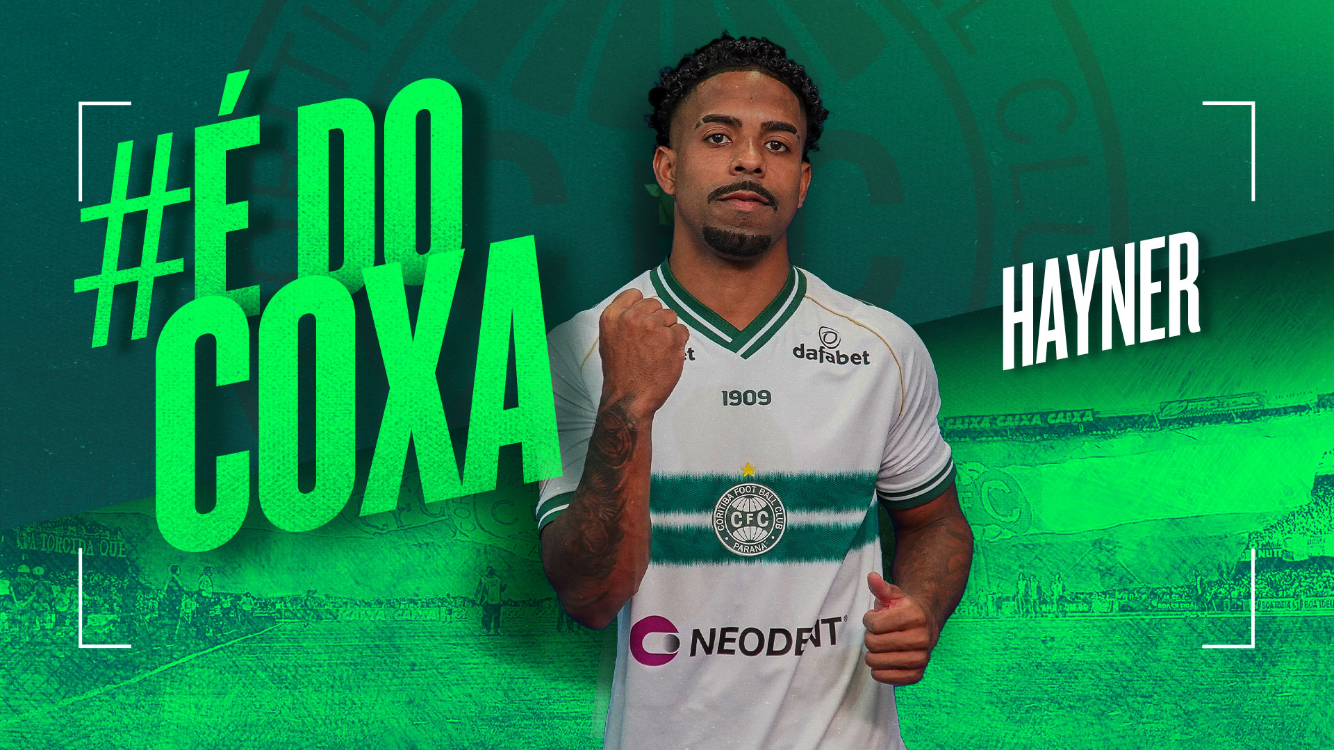 Coritiba contrata o lateral-direito Hayner