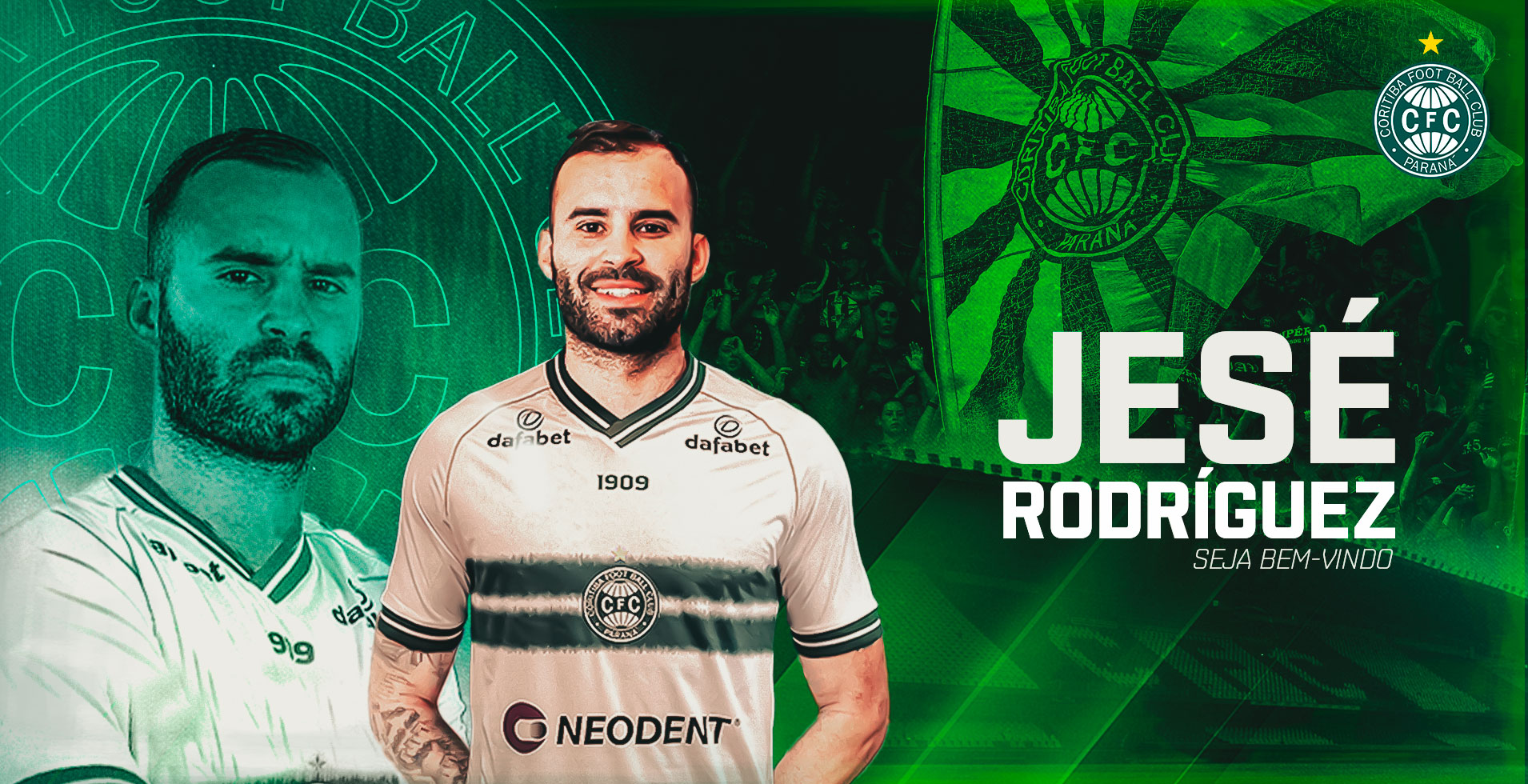 Coritiba oficializa Jes Rodrguez