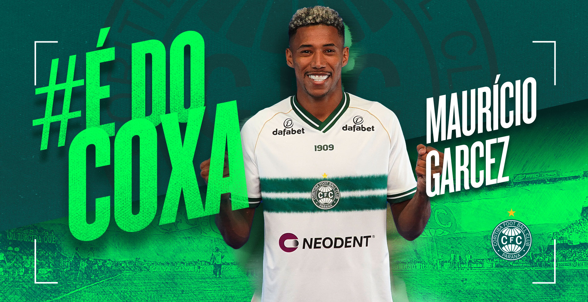 Maurcio Garcez  novo jogador do Coritiba