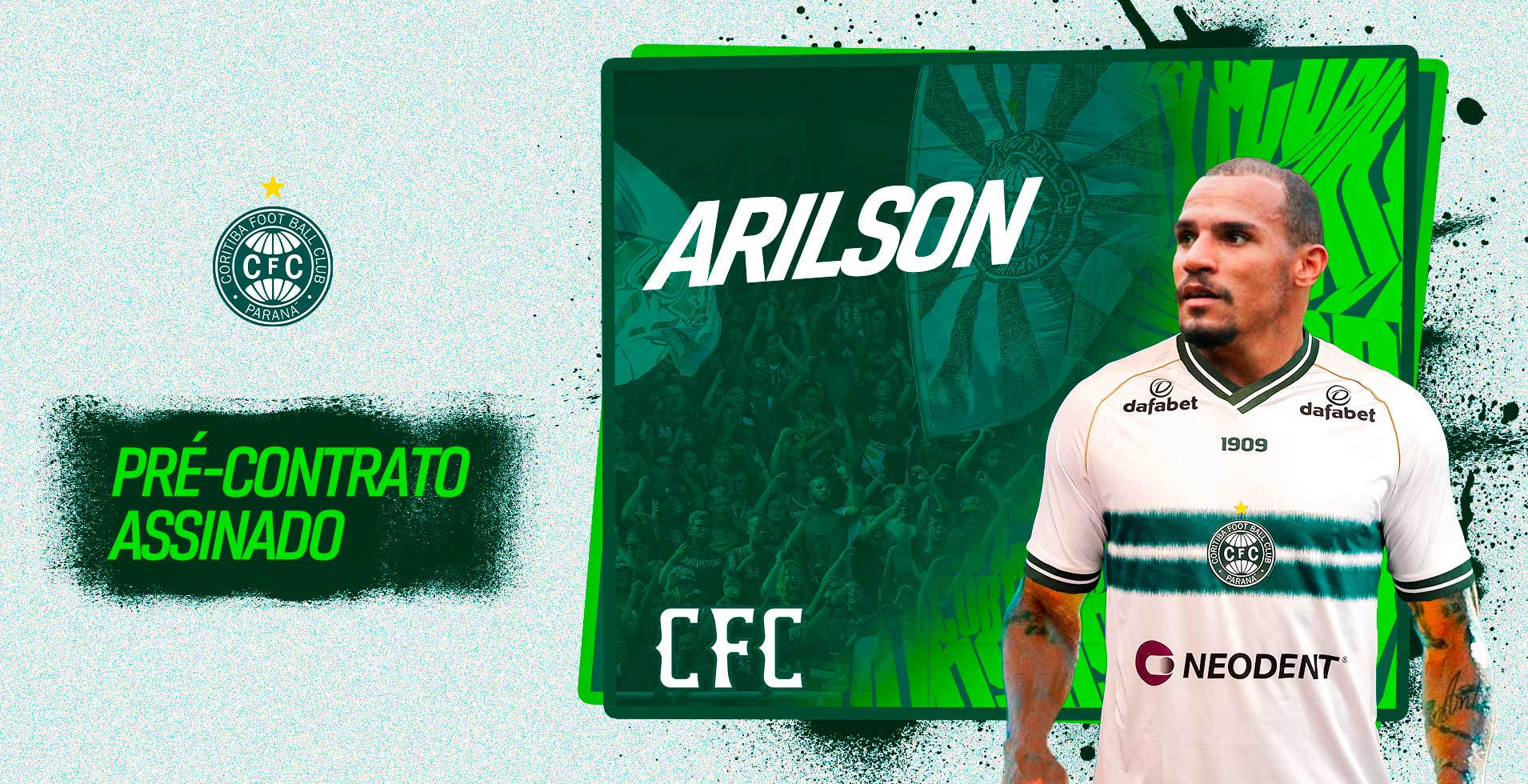 Arilson  o novo reforo do Coritiba