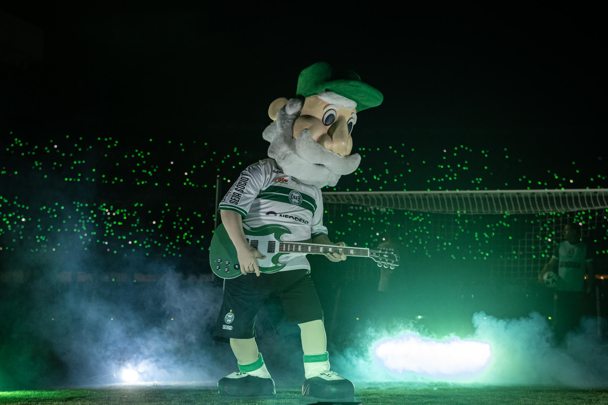 Inaugurao da nova iluminao no Couto Pereira