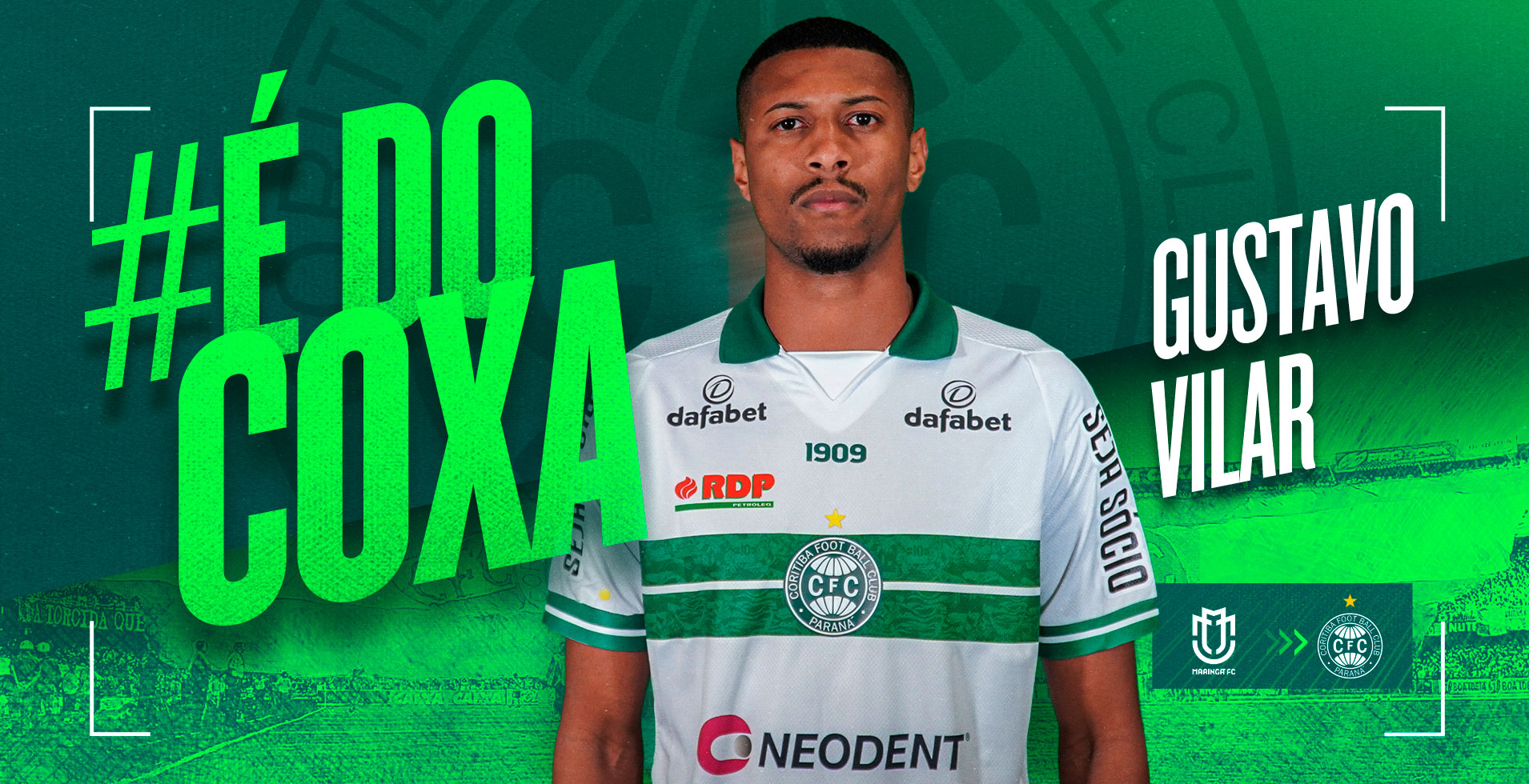 Zagueiro de 23 anos chega ao Coritiba