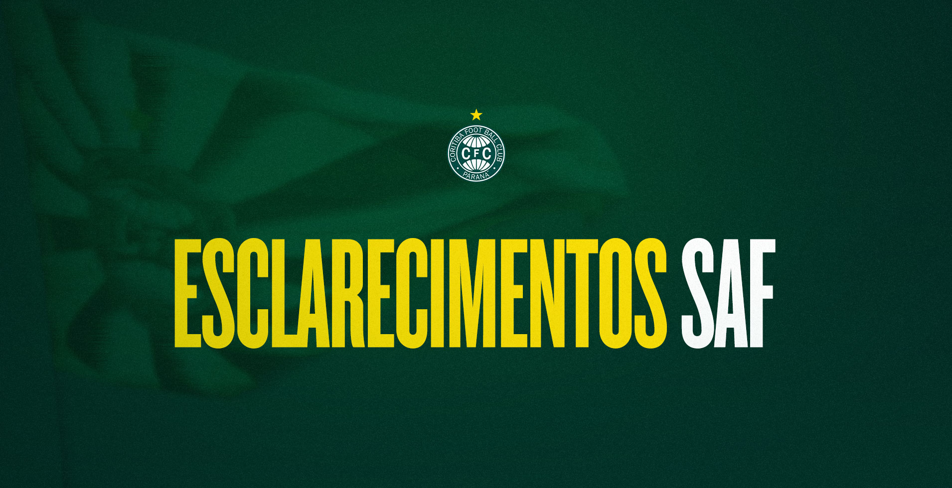 Coritiba esclarece dvidas sobre a SAF 
