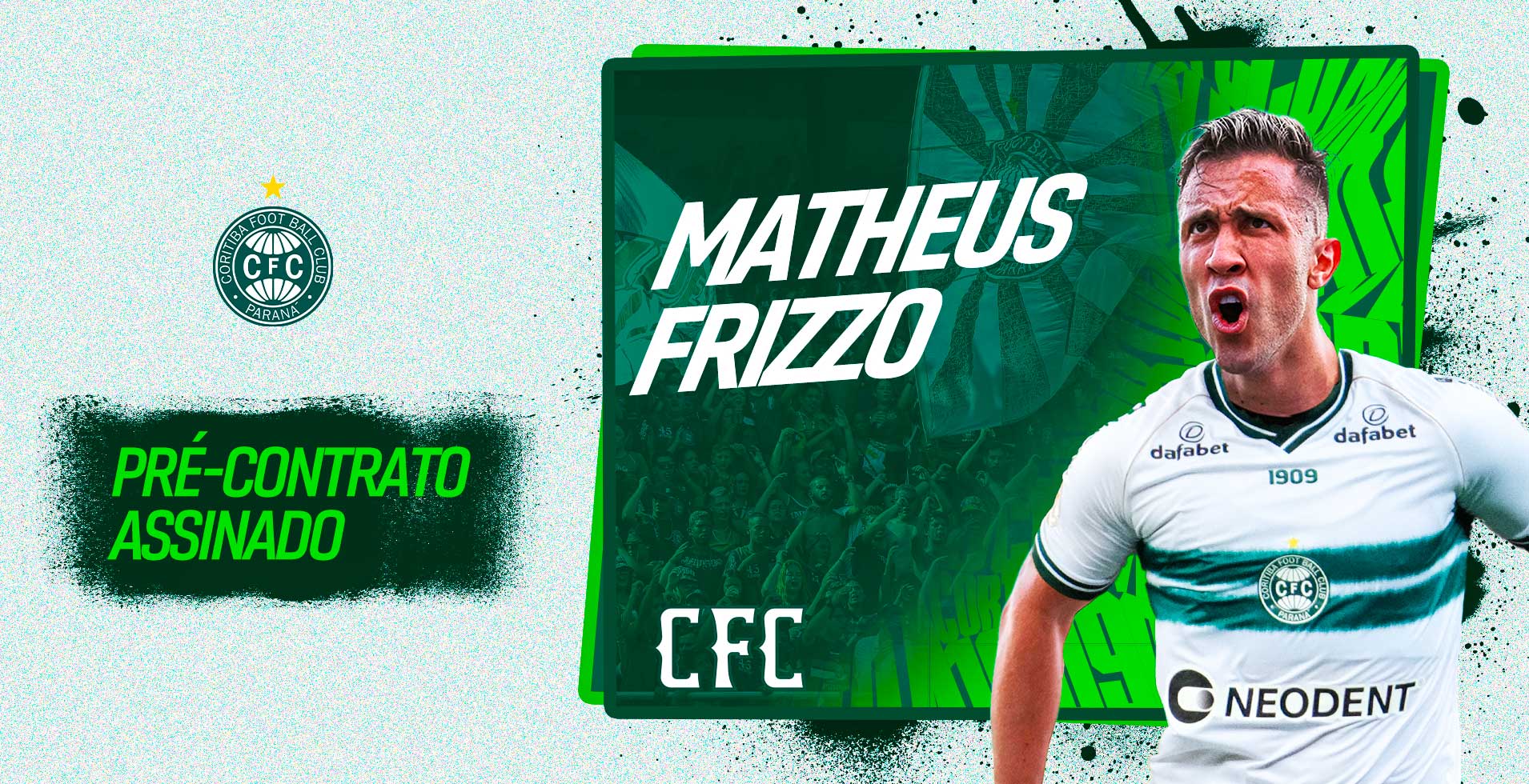 Matheus Frizzo assina pr-contrato com o Coritiba