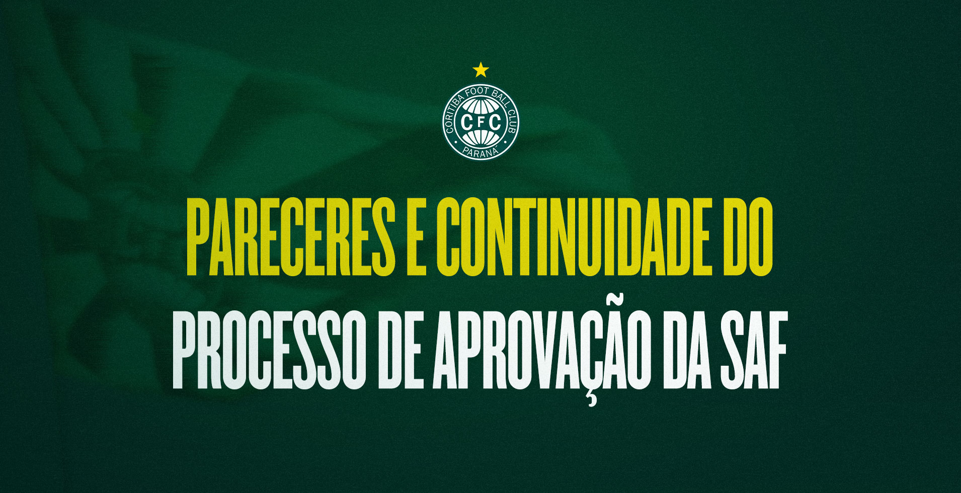 Coritiba divulga pareceres sobre a SAF 
