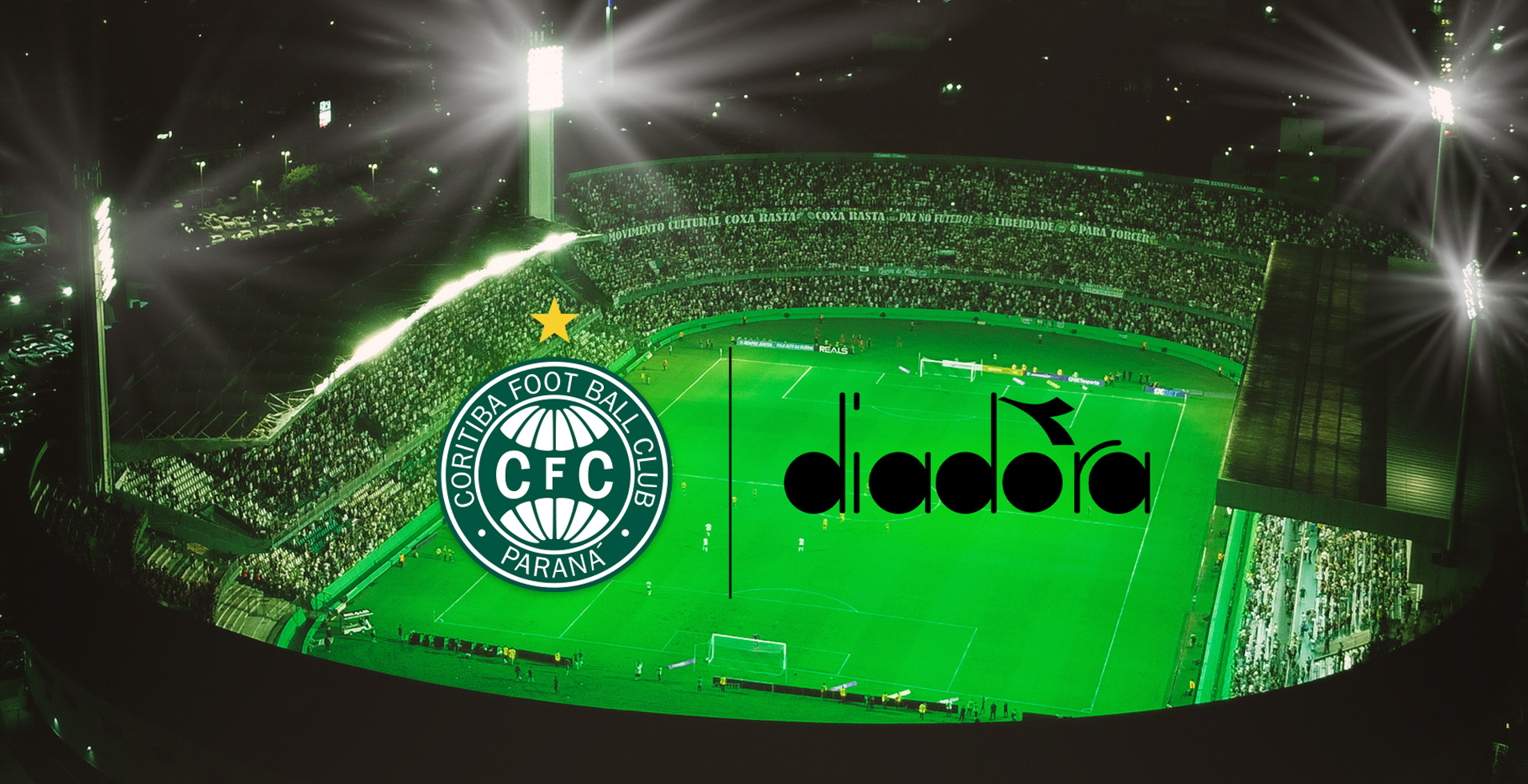Coritiba anuncia Diadora como nova fornecedora de material esportivo