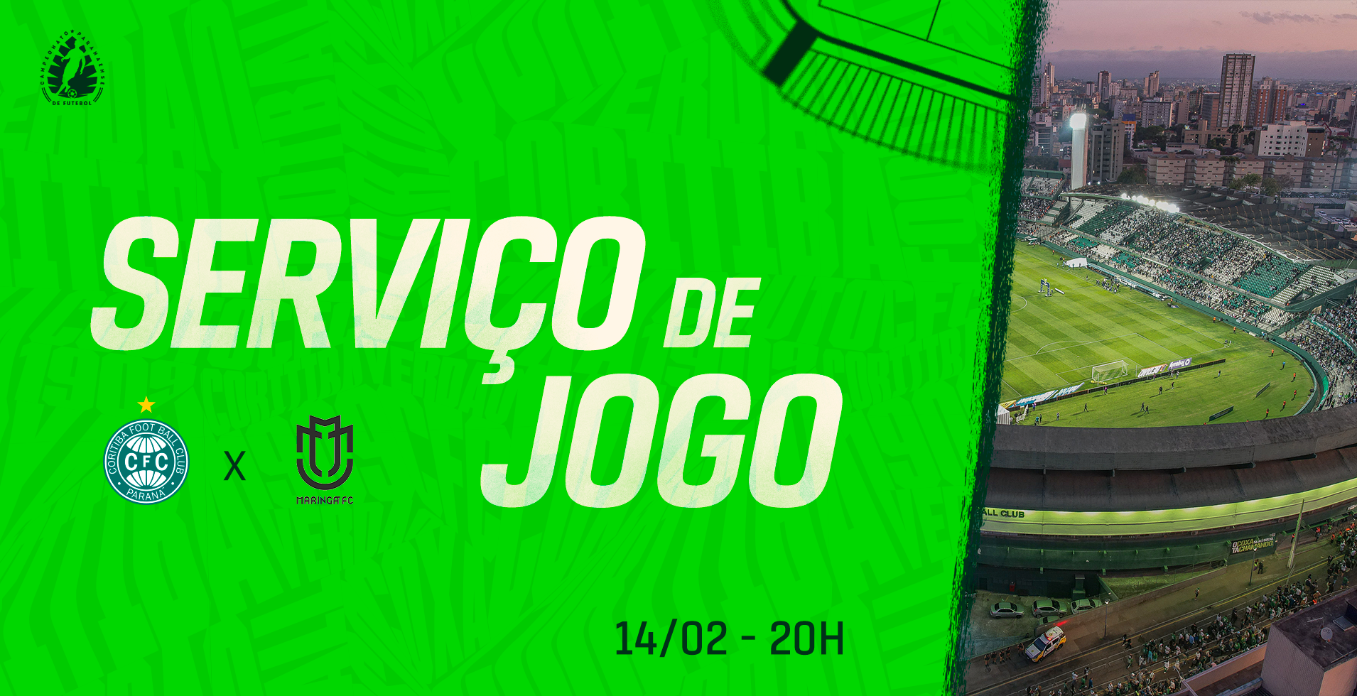 Informaes importantes sobre Coritiba x Maring