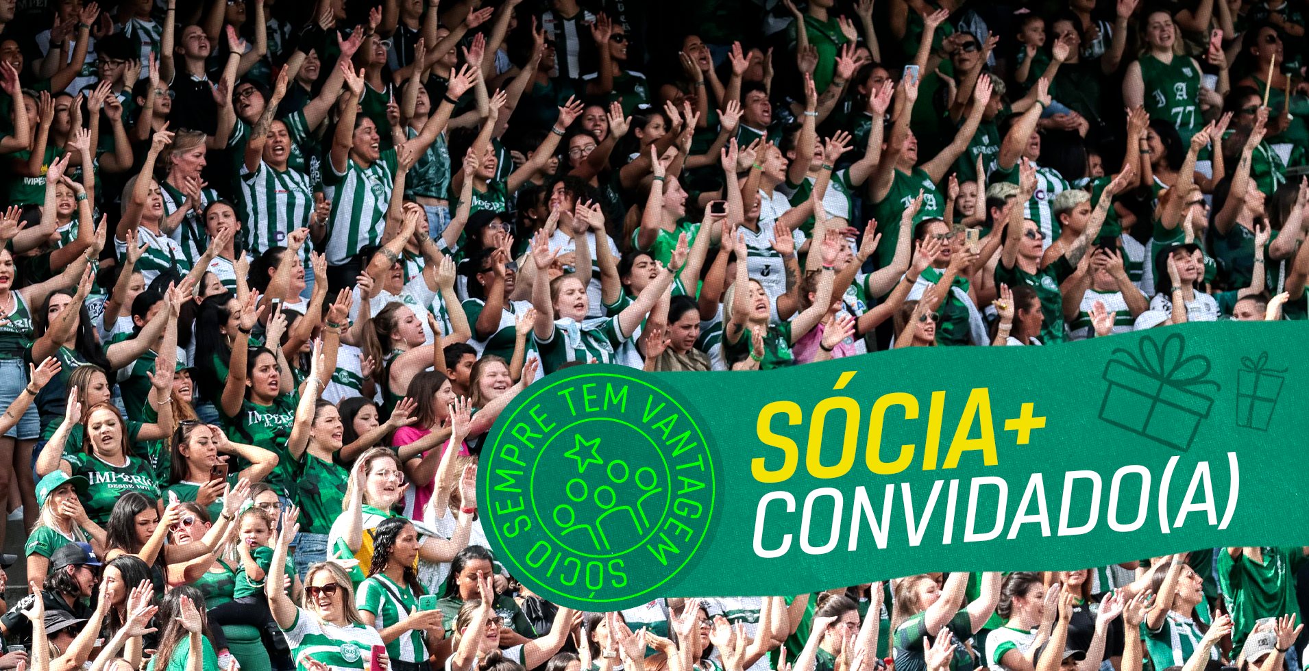Scias do Coritiba podero levar convidado no jogo contra o Cianorte