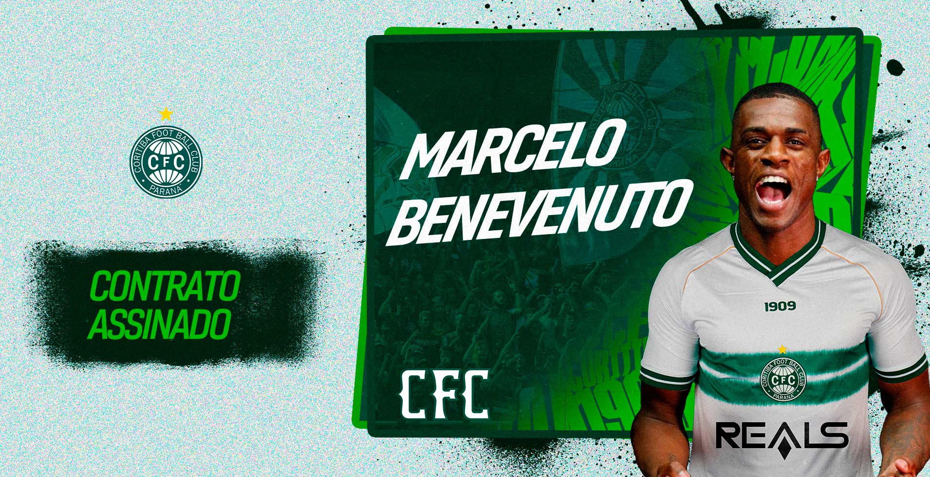 Benevenuto assina com o Coritiba