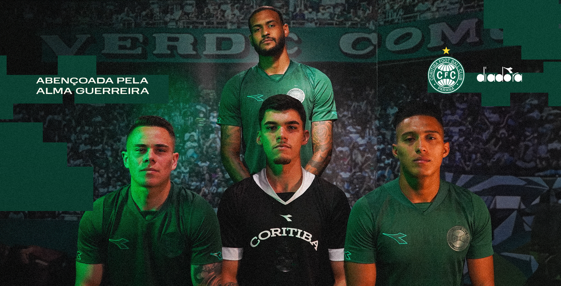 Coritiba lana terceiro uniforme para celebrar os 115 anos do clube