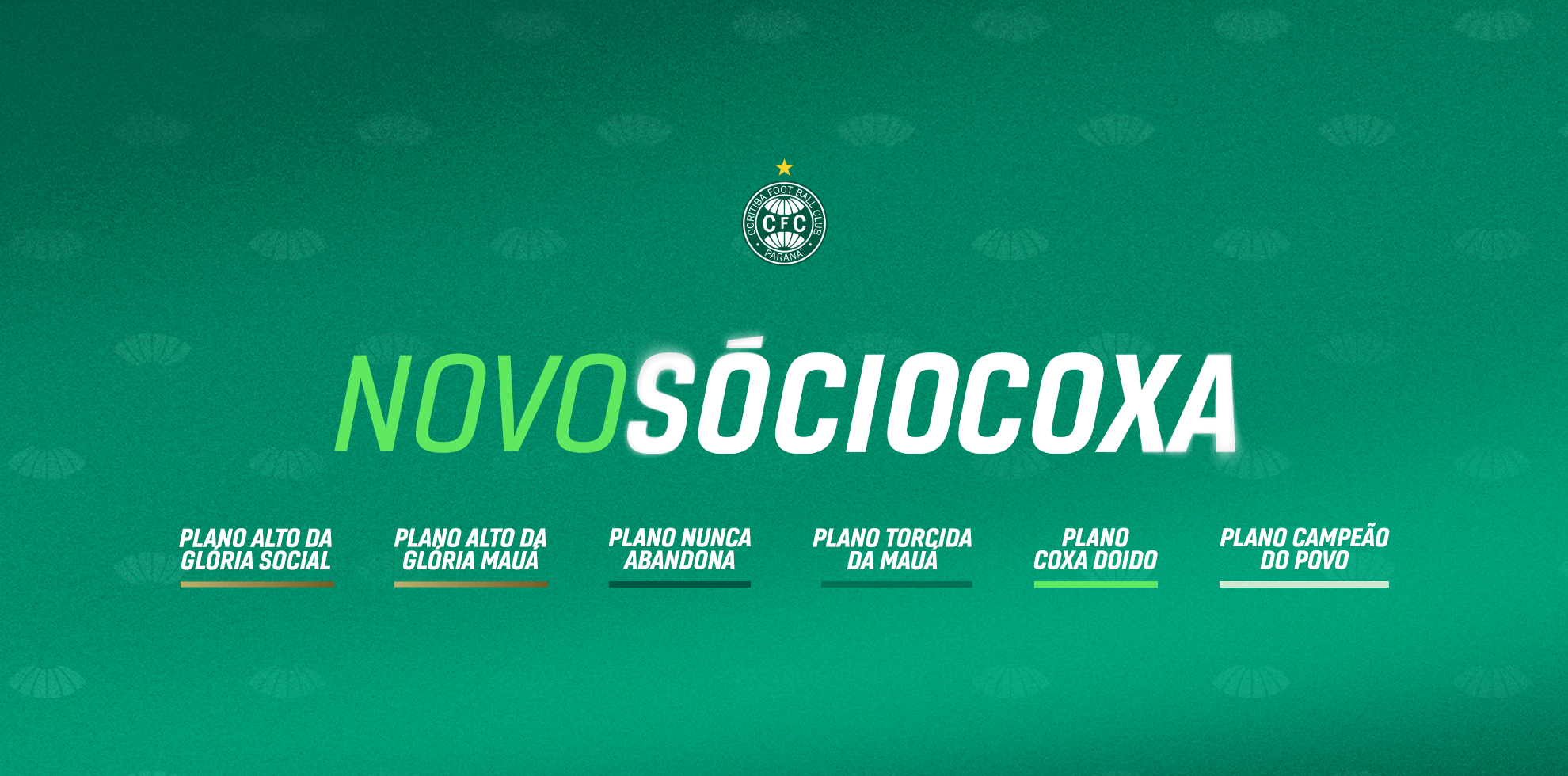 Confira os novos planos de Scio Coxa
