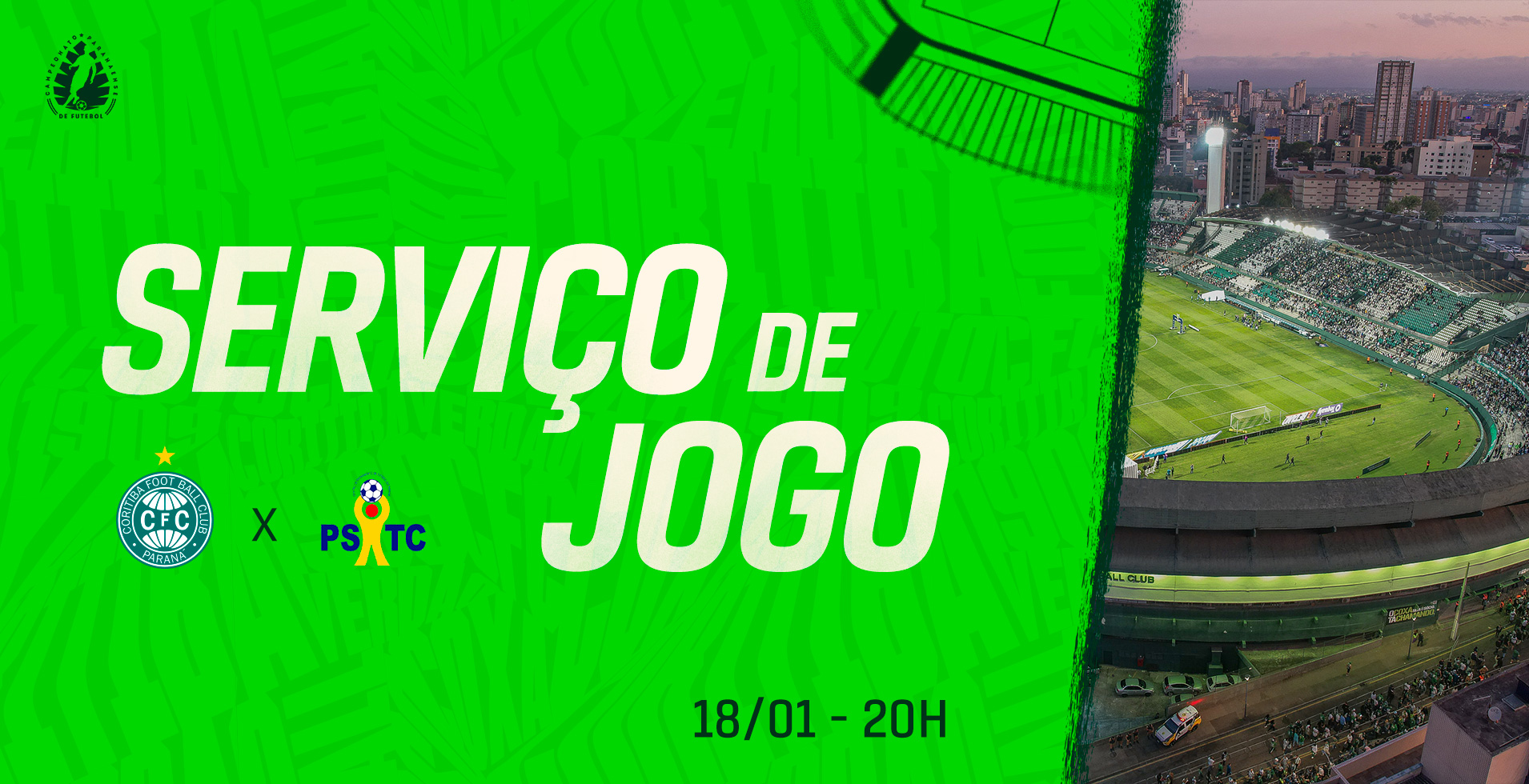 Informaes importantes sobre Coritiba x PSTC