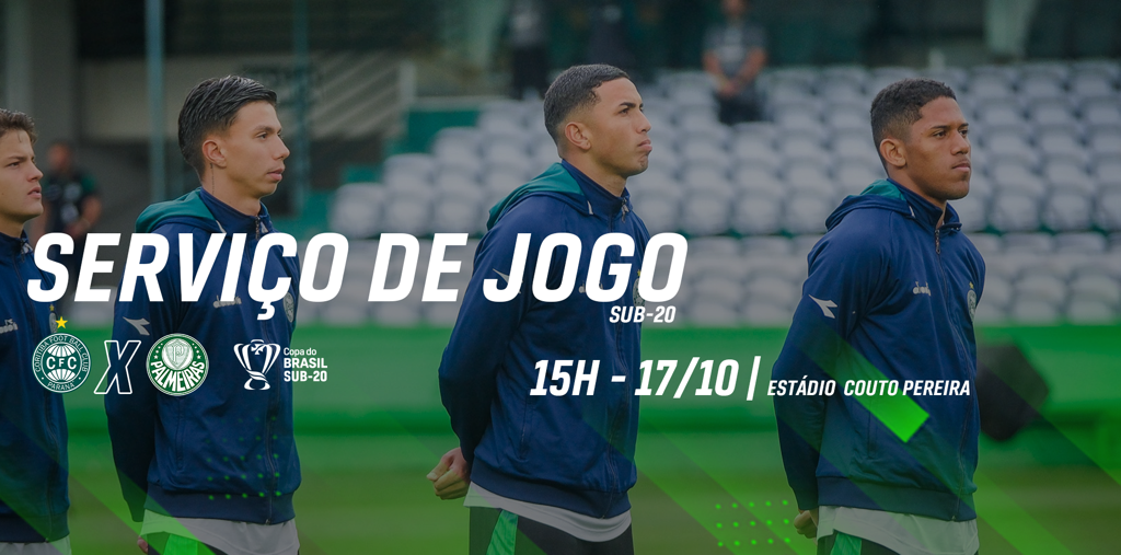 Informaes importantes para Coritiba x Palmeiras Sub-20