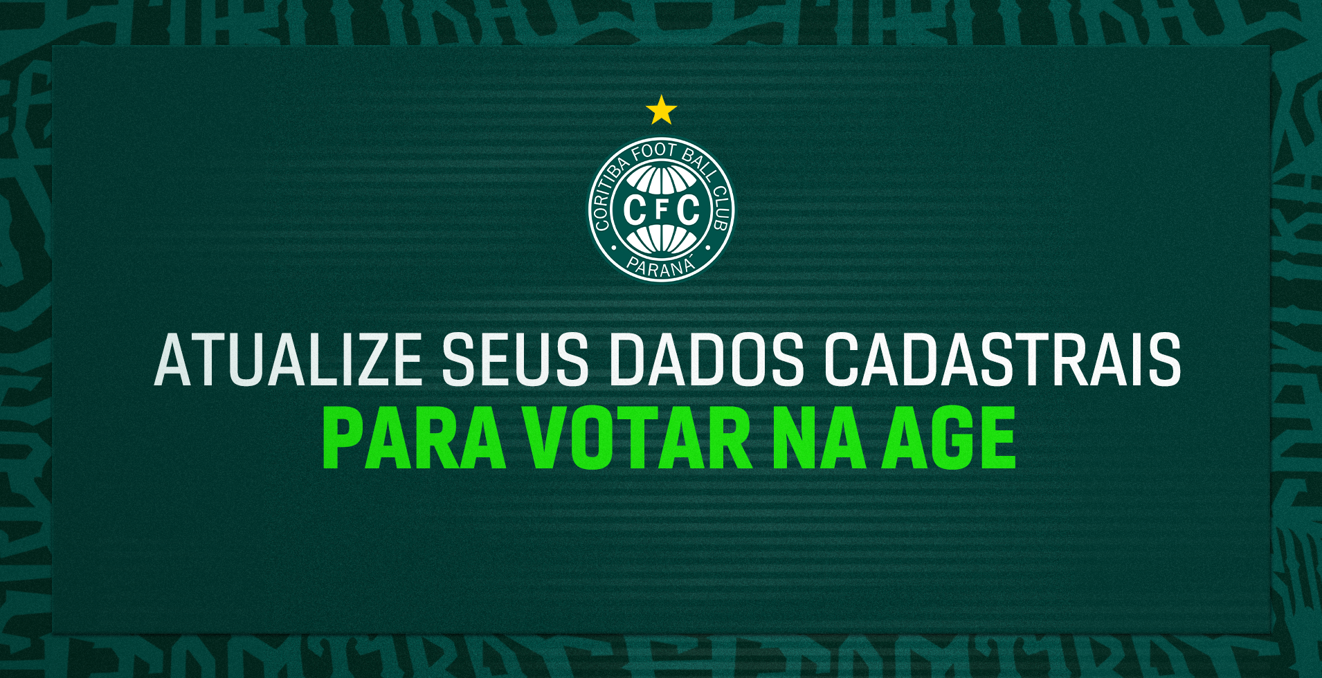 Associado tem prazo para atualizar seus dados e votar na Assembleia Geral