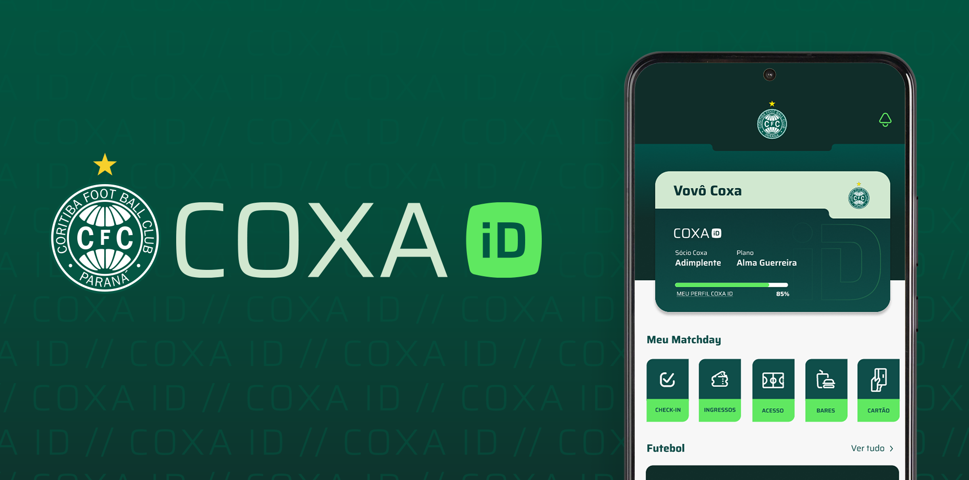 O COXA ID CHEGOU! Conhea a sua nova forma de viver o Coritiba!