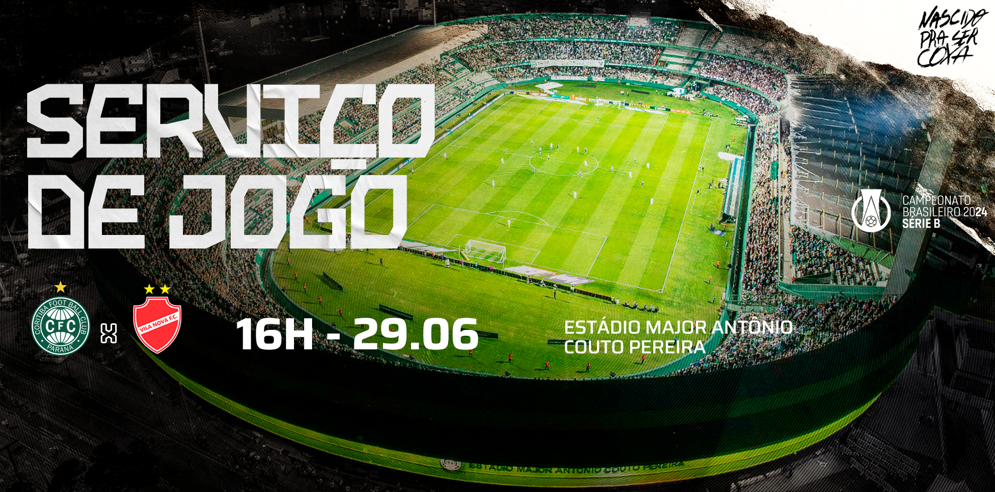 Informaes importantes para Coritiba x Vila Nova