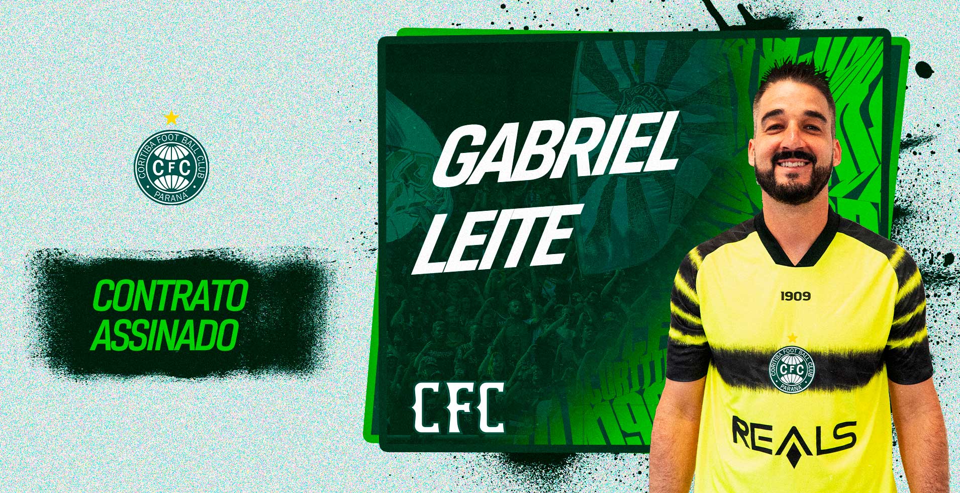 Coritiba acerta contratao de Gabriel Leite