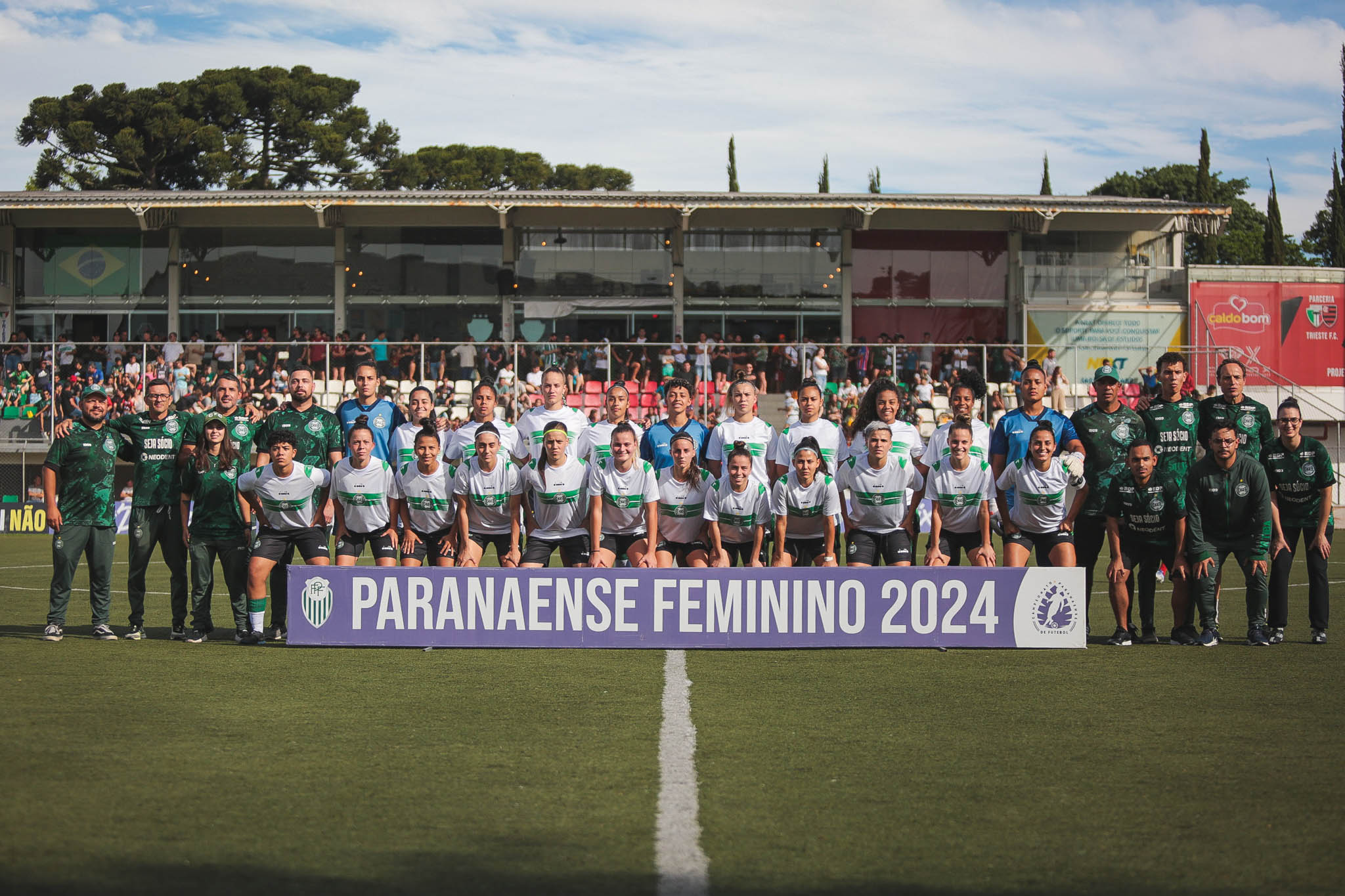 Coritiba  vice-campeo do Paranaense Feminino 2024