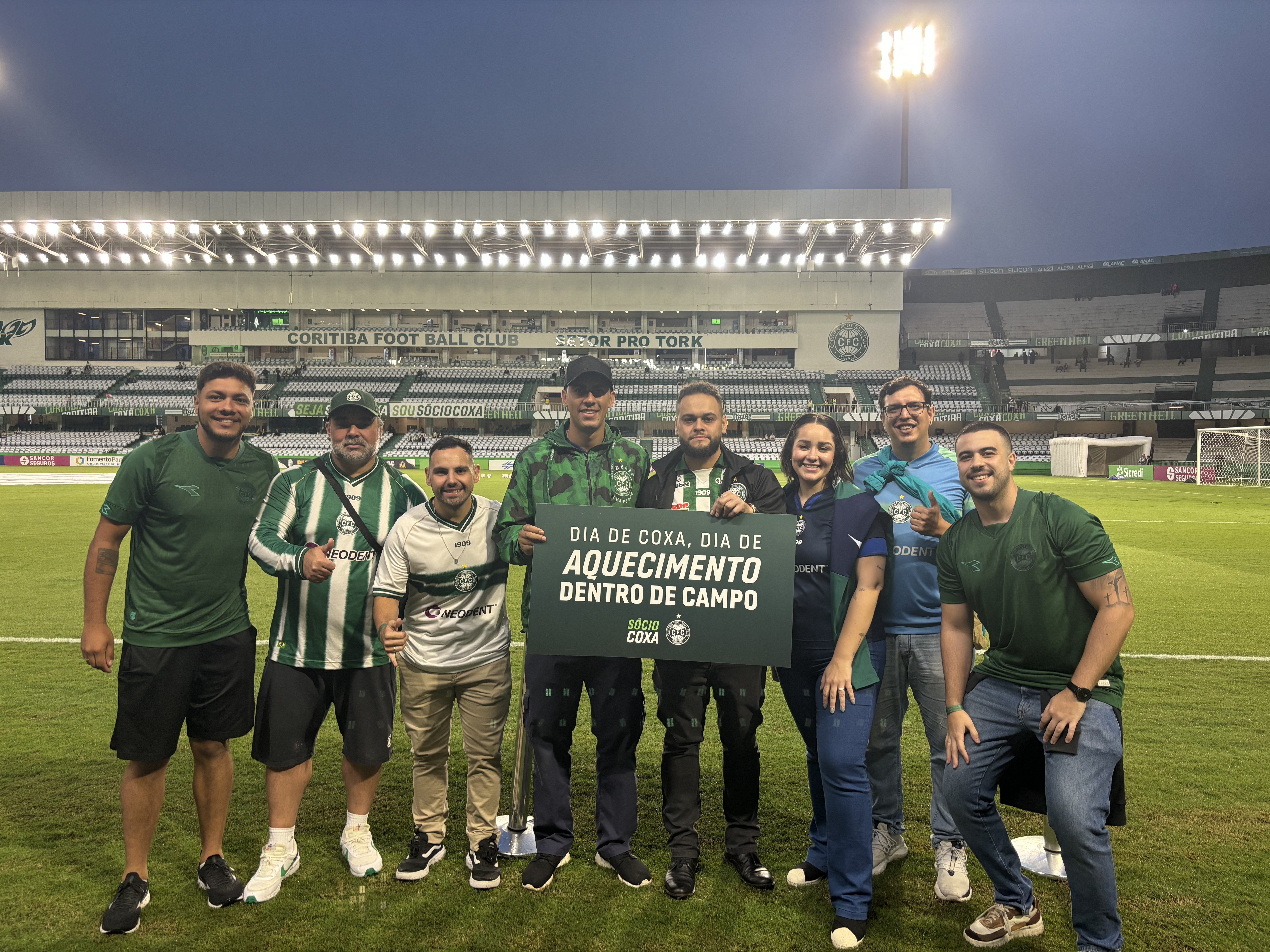 Coritiba lana a experincia 