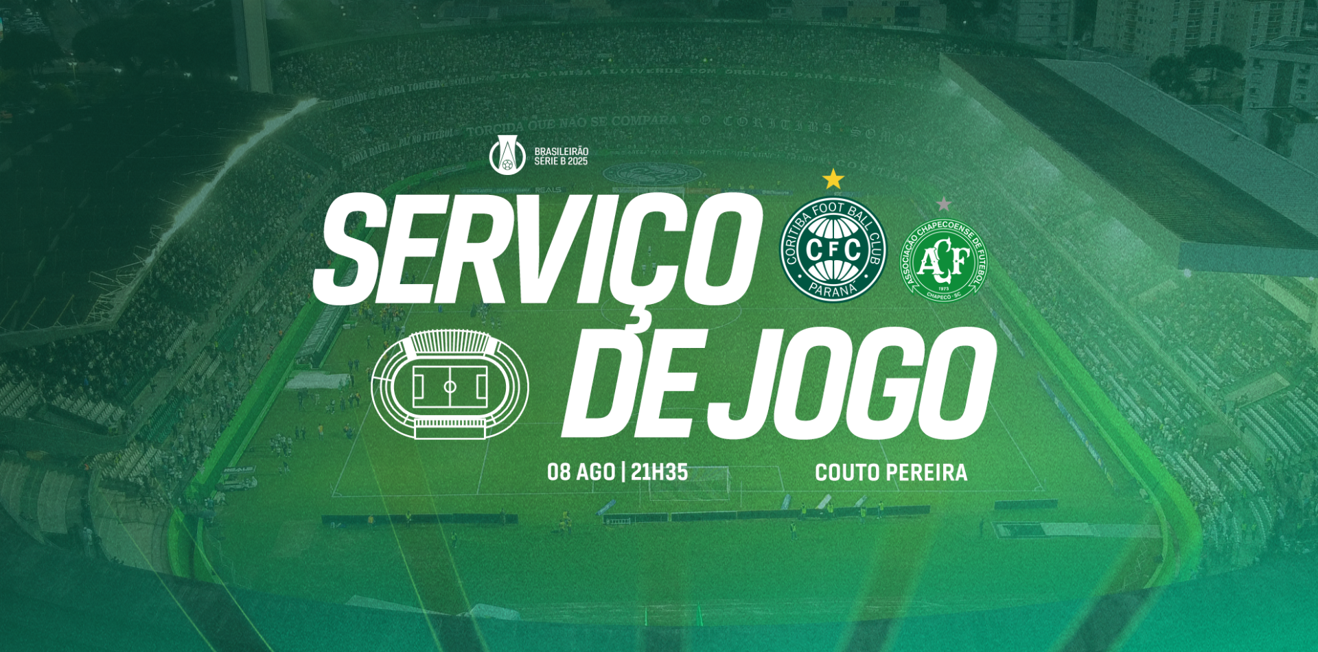 Informaes importantes para Coritiba x Chapecoense