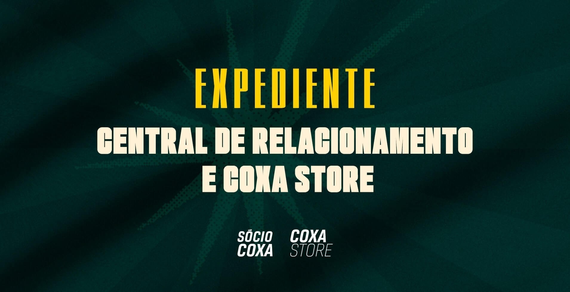 Expediente da Central de Scios e Lojas Coxa Store