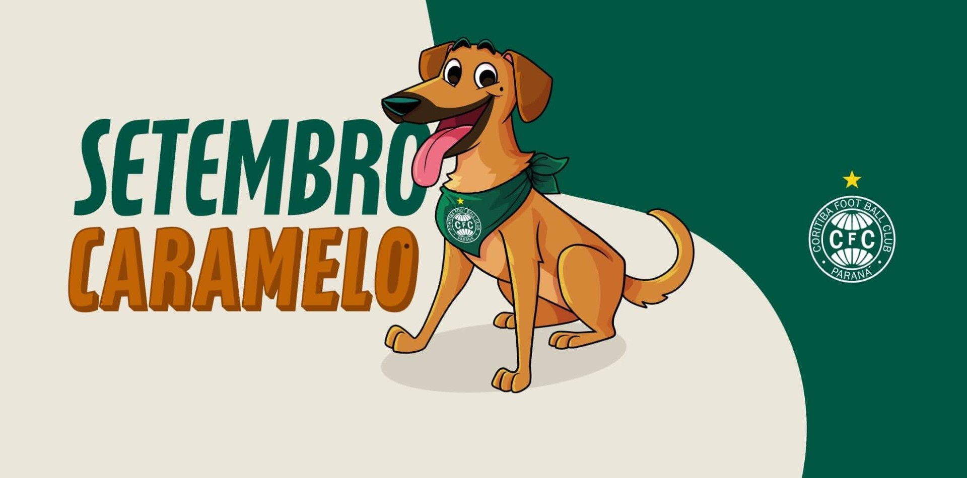 Setembro Caramelo: Coritiba promove aes de proteo e bem-estar dos animais 