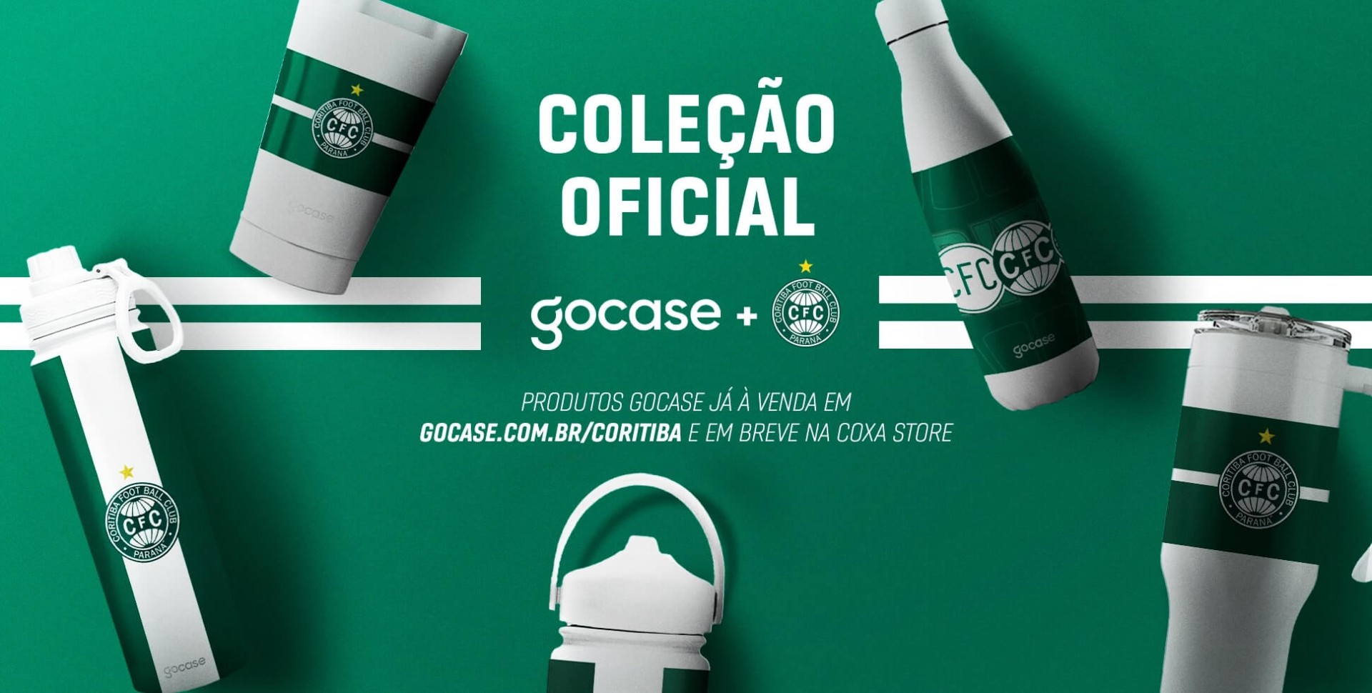 Coritiba apresenta nova linha de produtos personalizados da Gocase