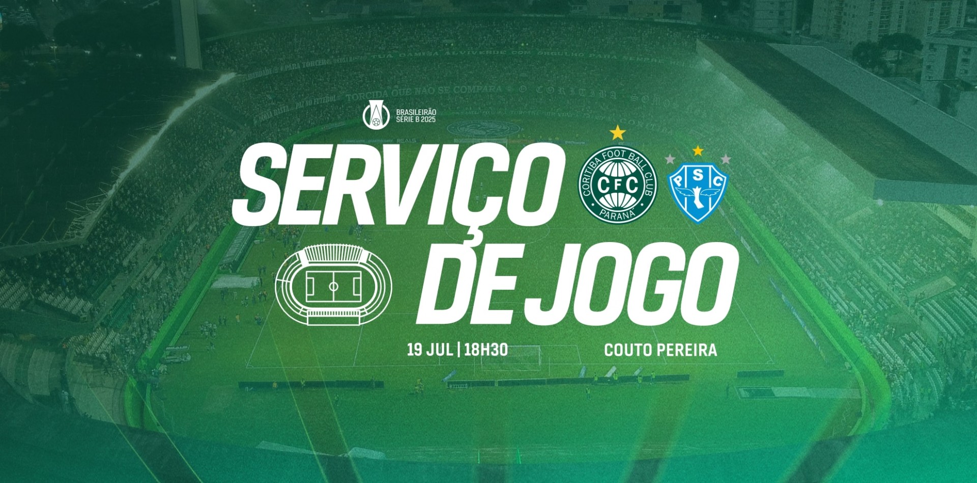 Informaes importantes para Coritiba x Paysandu