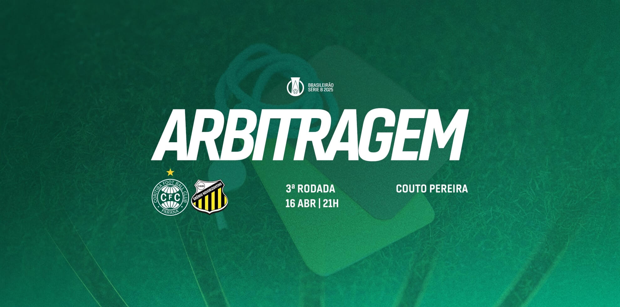 Arbitragem #CFCxNOV