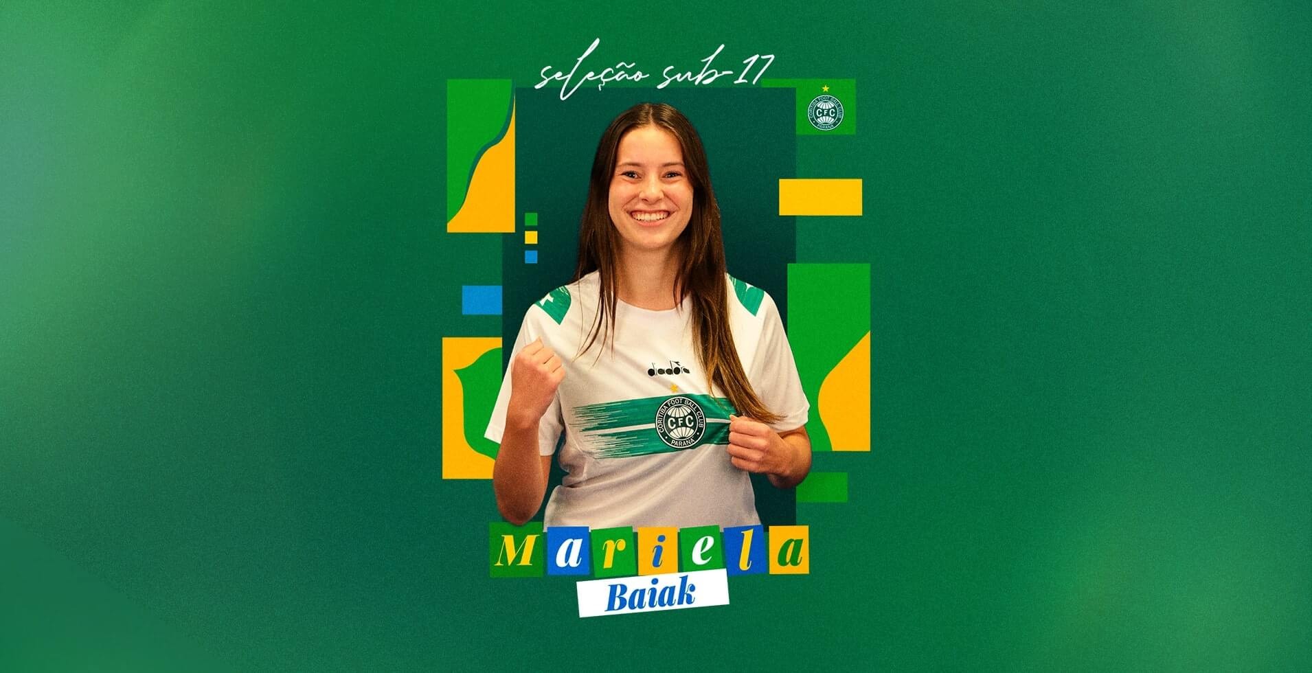 Mariela  convidada para os treinos da Copa do Mundo Sub-17 Feminina
