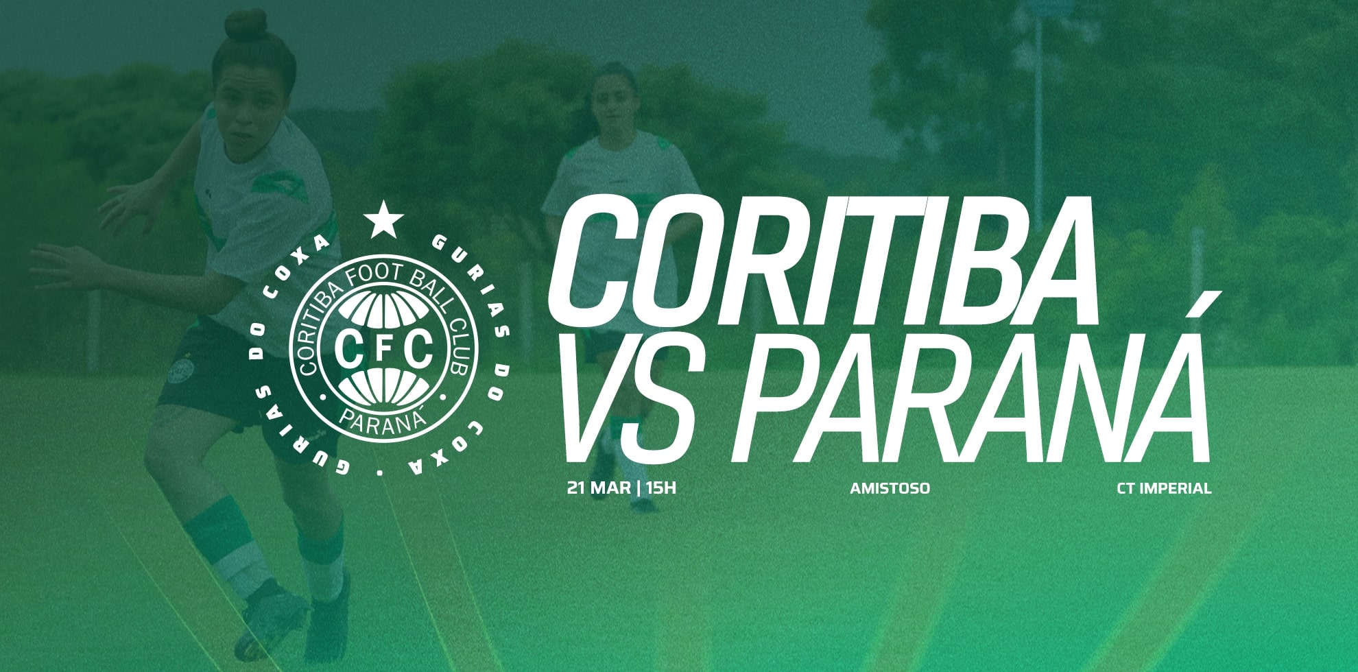 Coritiba Feminino enfrenta o Paran Clube em amistoso preparatrio