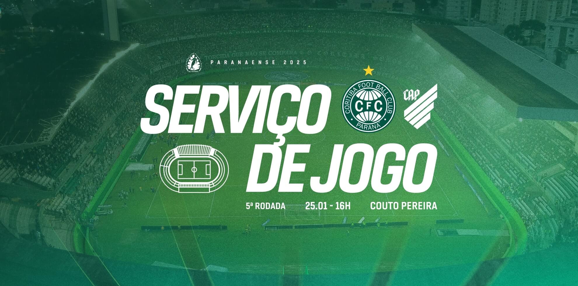 Informaes importantes para Coritiba x Athletico-PR
