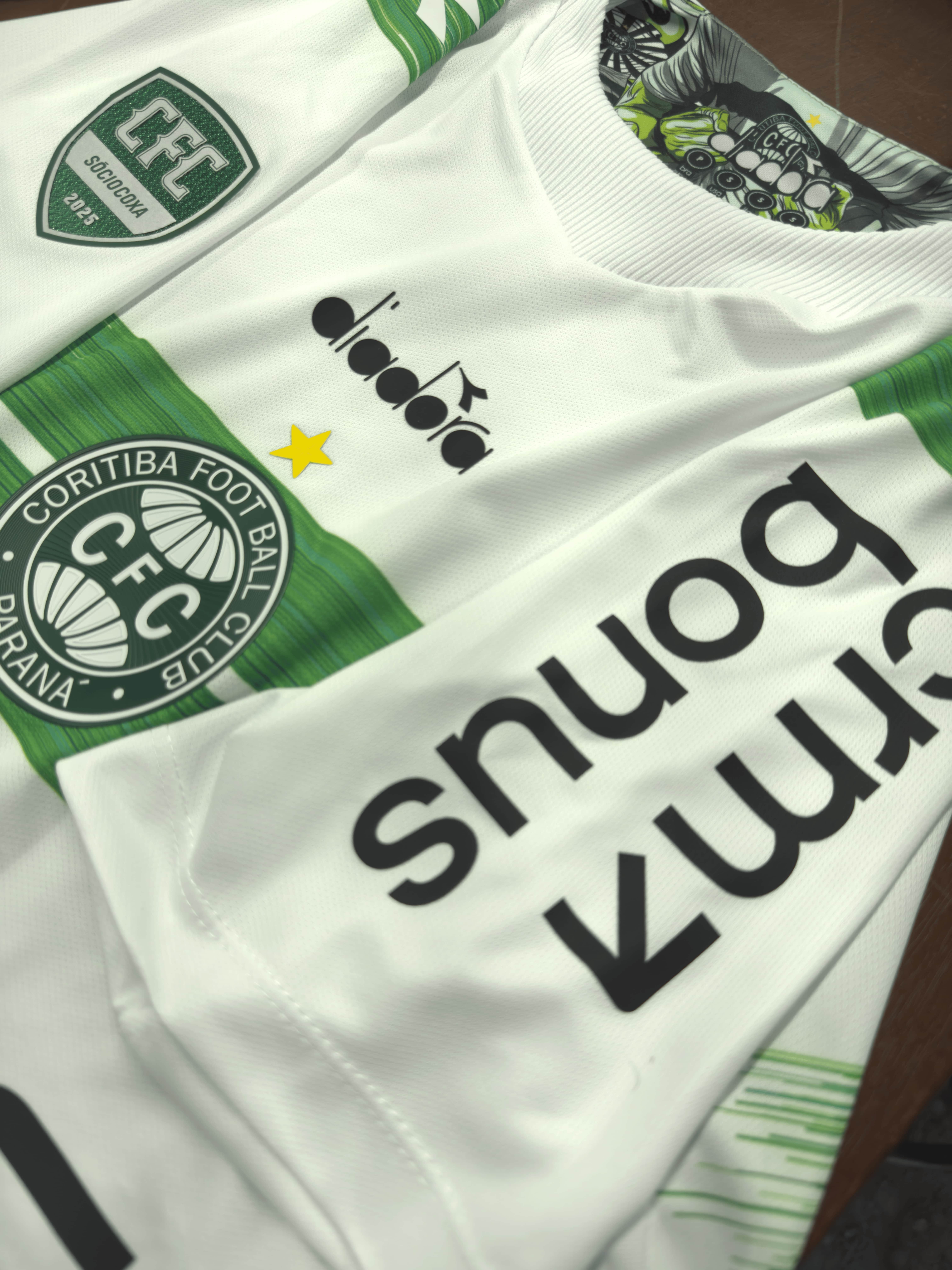 Vale Bonus cede espao na camisa para patch exclusivo do Scio Coxa no Atletiba