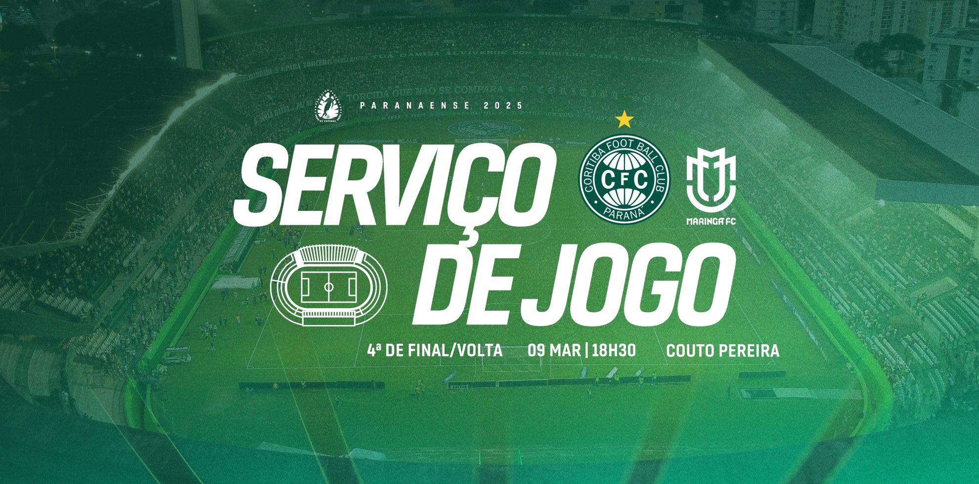 Informaes importantes para Coritiba x Maring