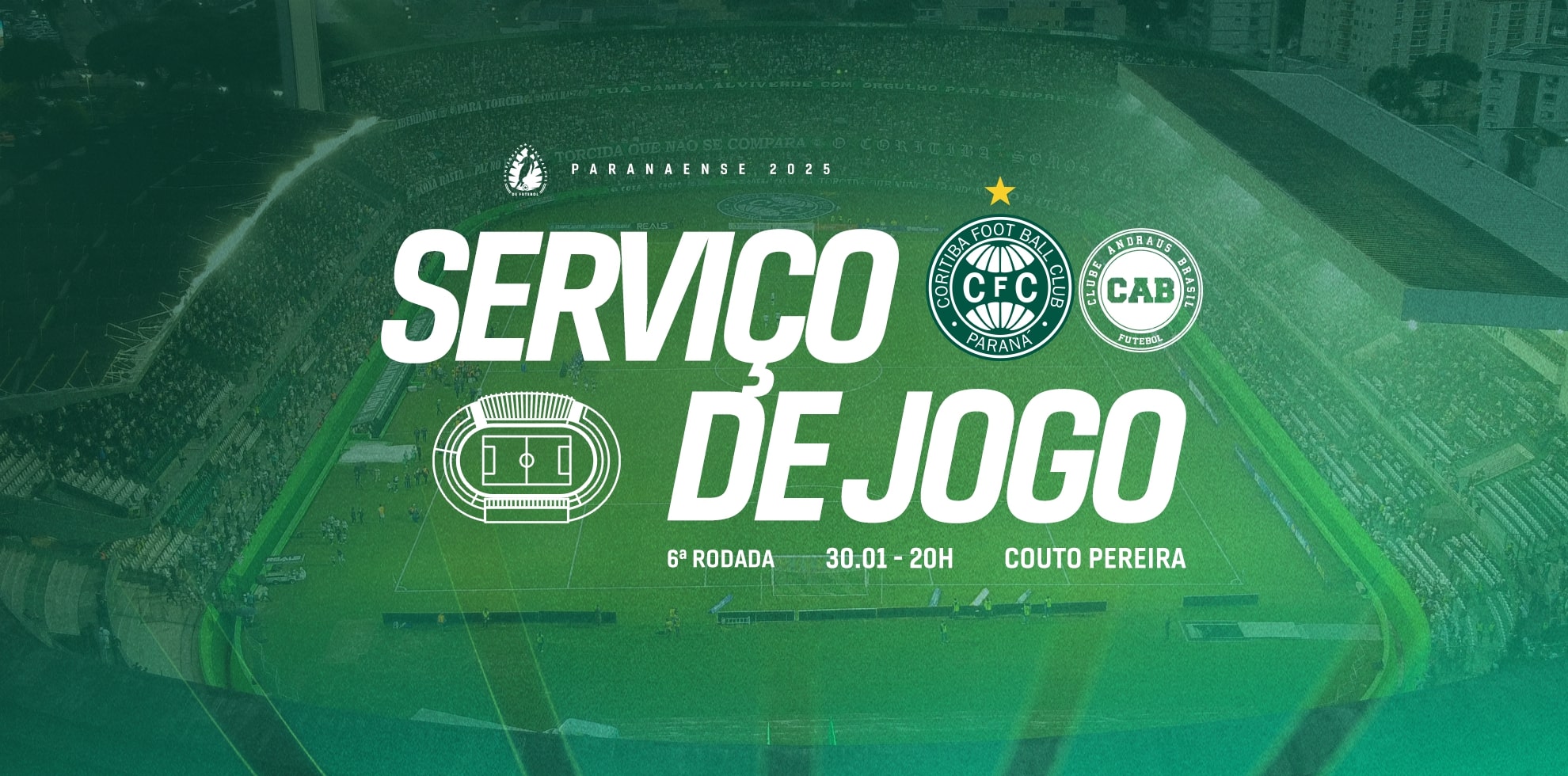 Informaes importantes para Coritiba x Andraus