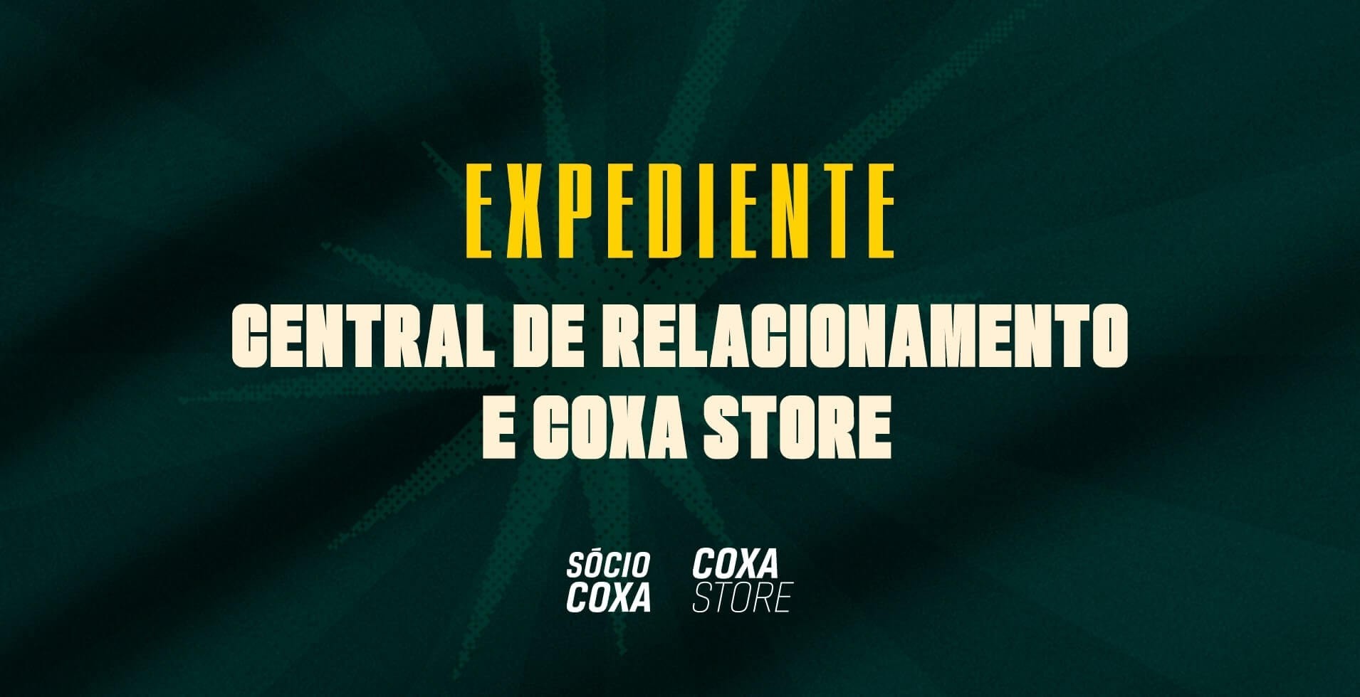 Expediente da Central de Scios e Lojas Coxa Store