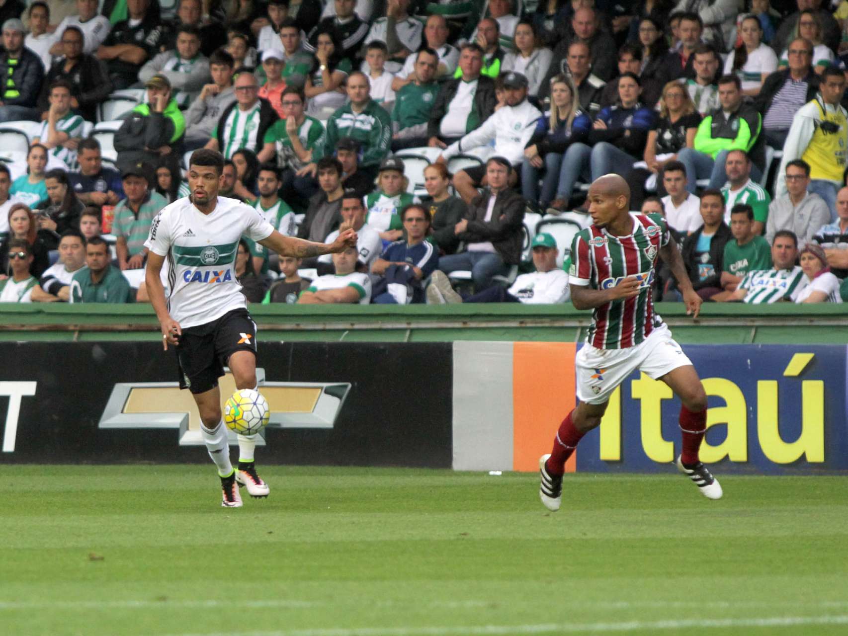 Fotos do jogo Coritiba x Fluminense