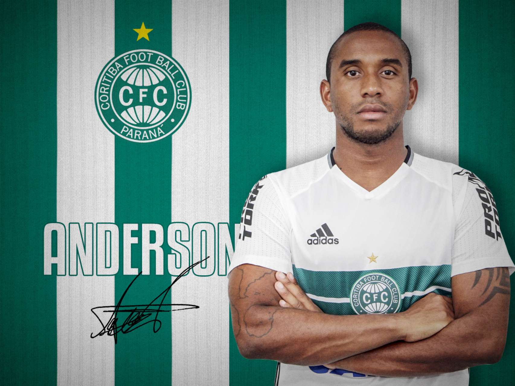  Seja bem-vindo, Anderson!