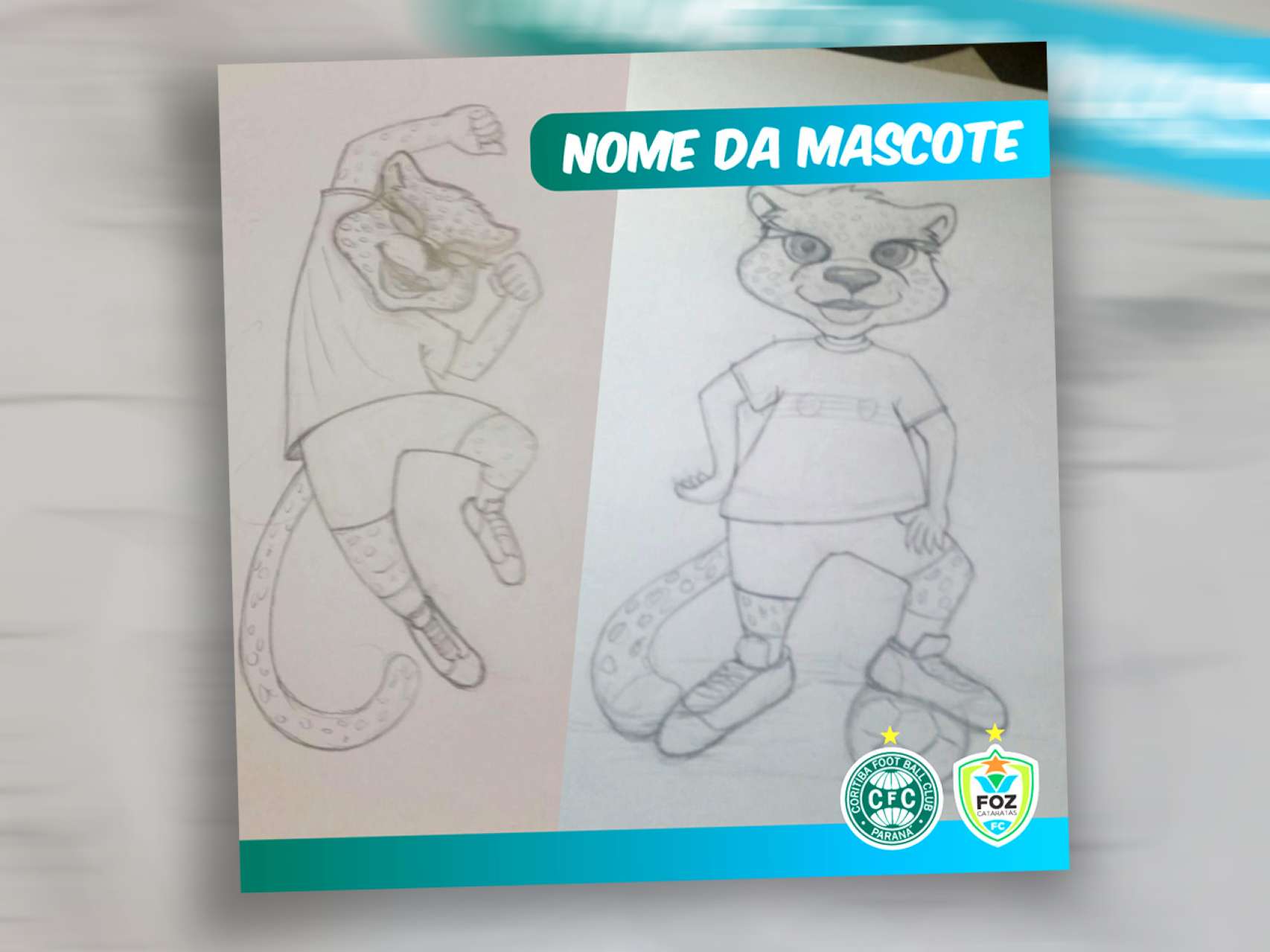 Escolha o nome da mascote do Foz Cataratas/Coritiba