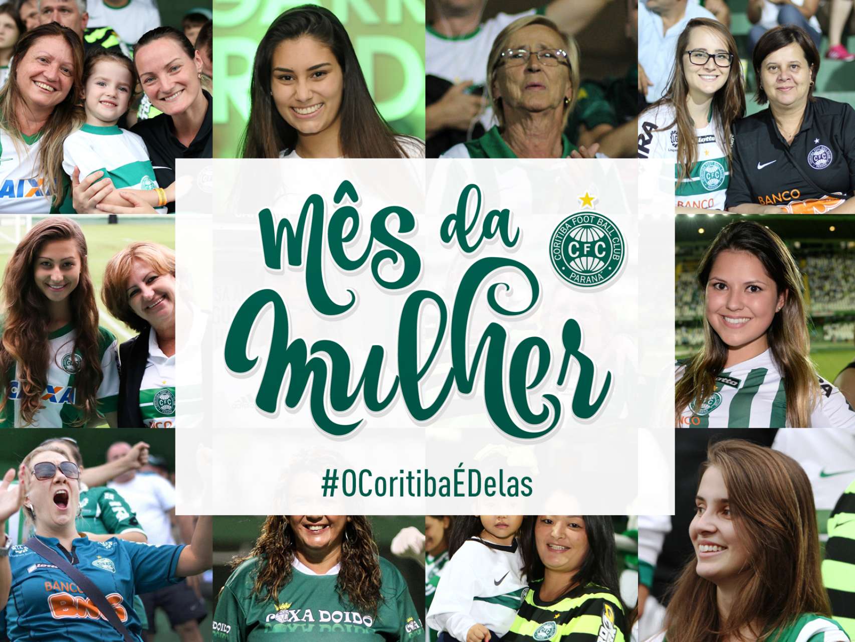 O Coritiba  delas!