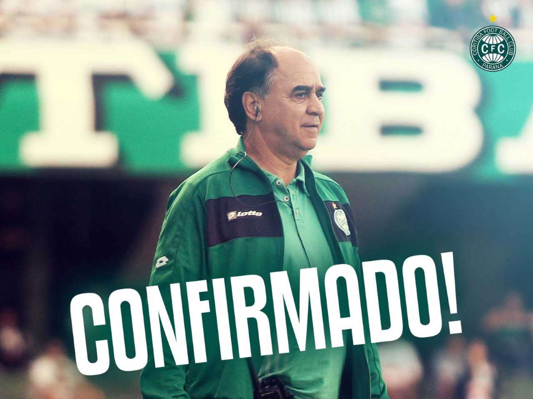 Marcelo Oliveira  o novo tcnico do Coritiba