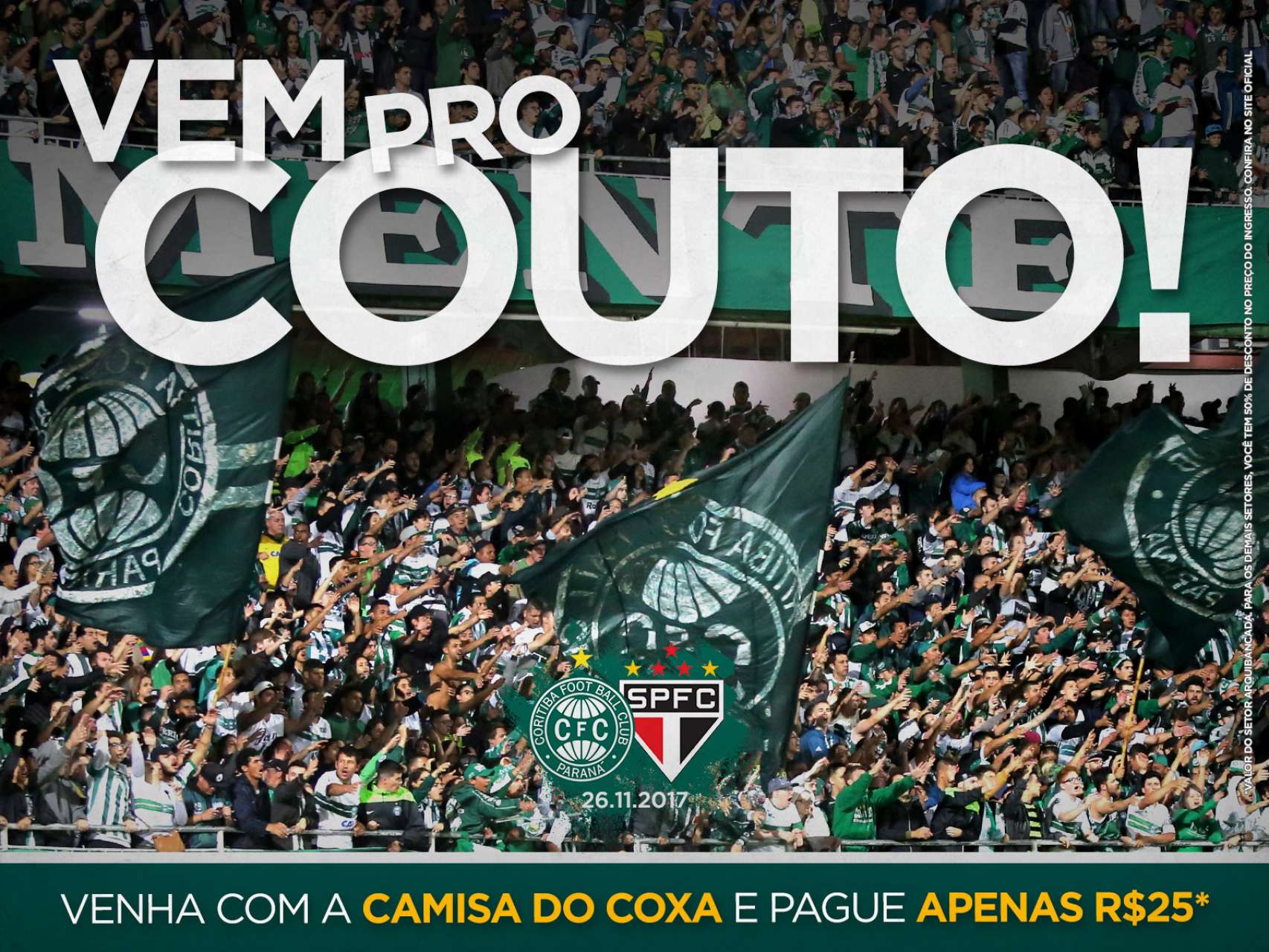 Coxa reduz preo de ingressos e mantm promoo