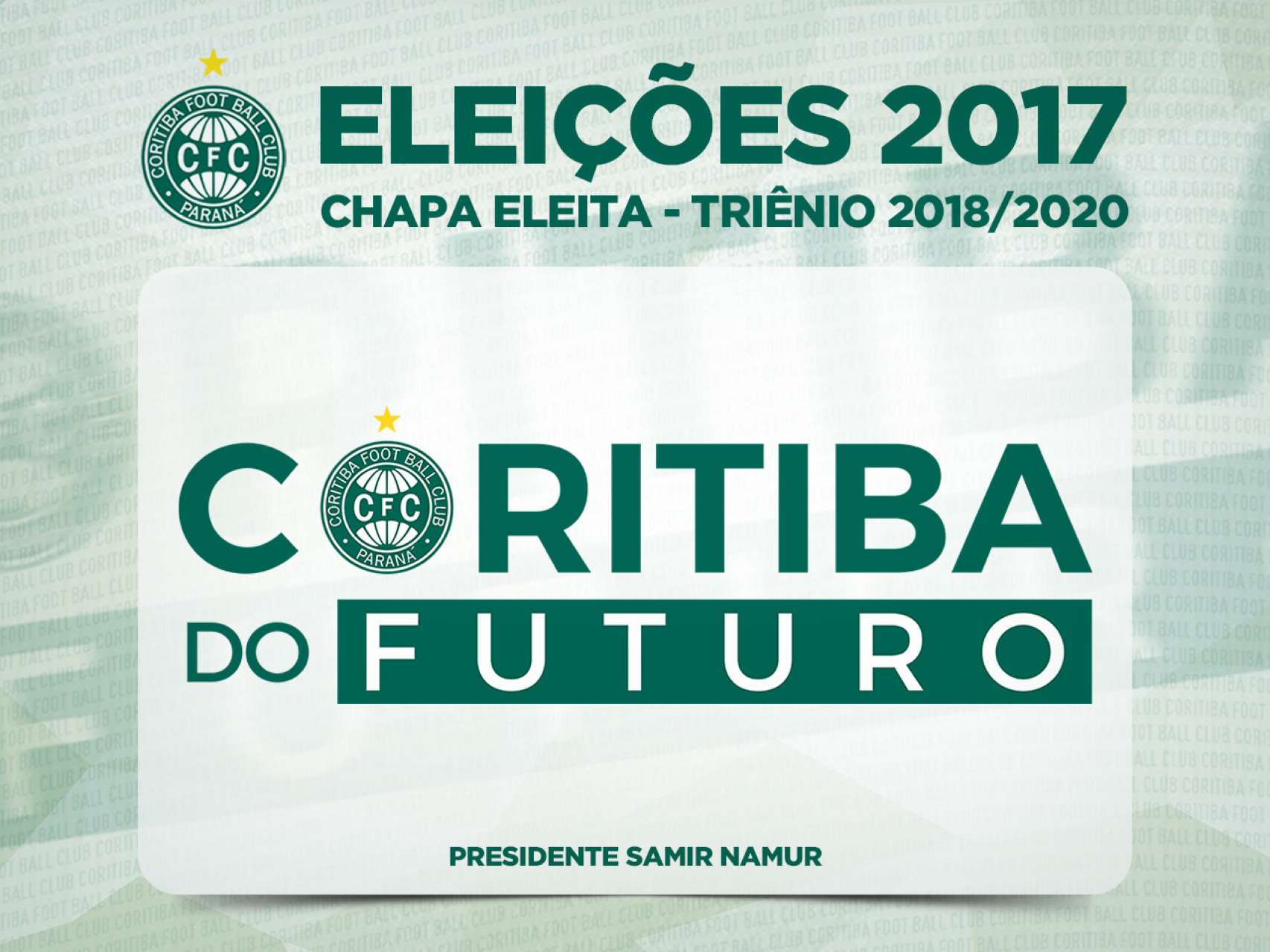 Chapa Coritiba do Futuro vence as eleies