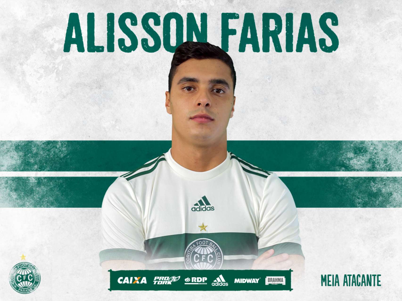 Coritiba confirma Alisson Farias