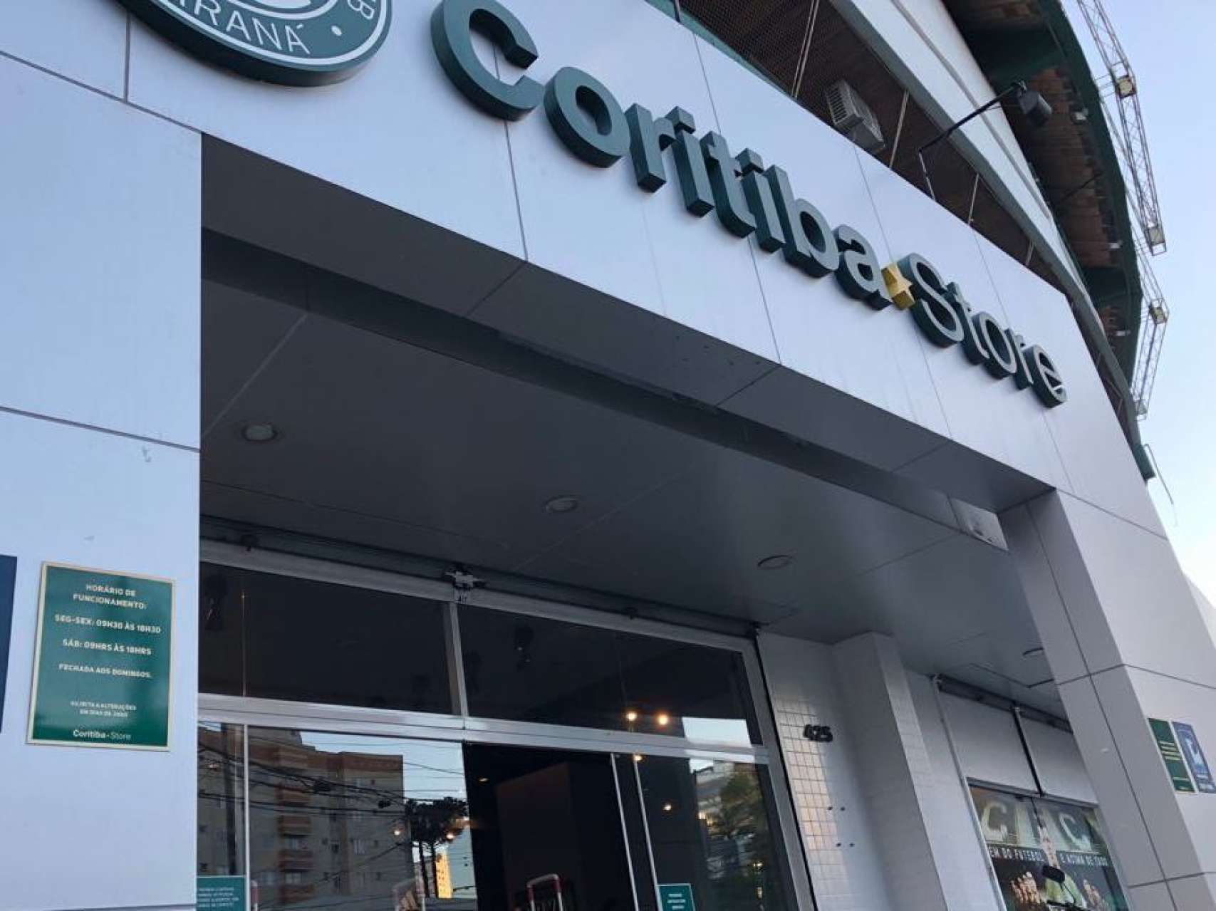 Coritiba Store encerra operao dia 15