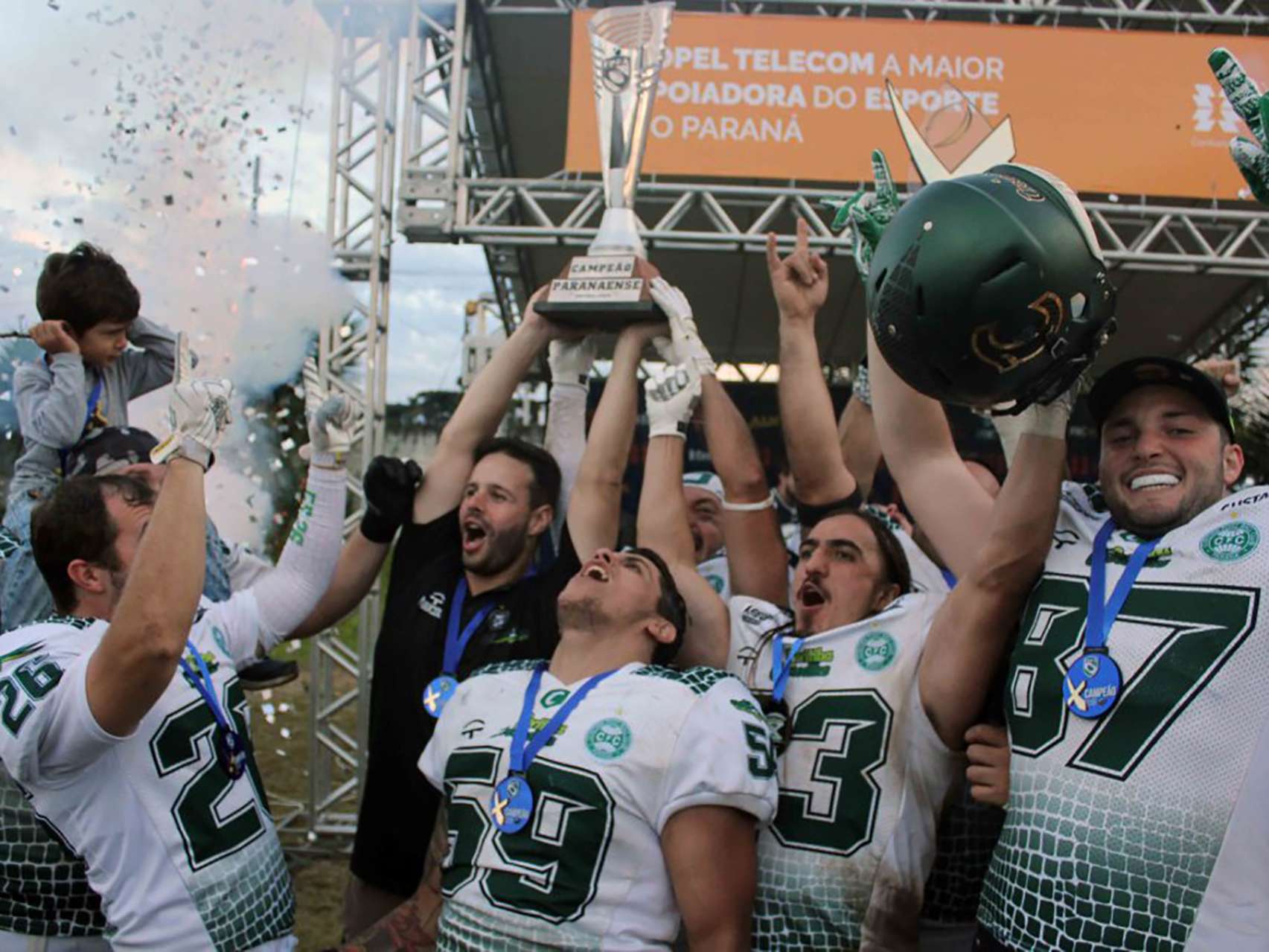 Croco bate HP e  campeo do Paran Bowl X