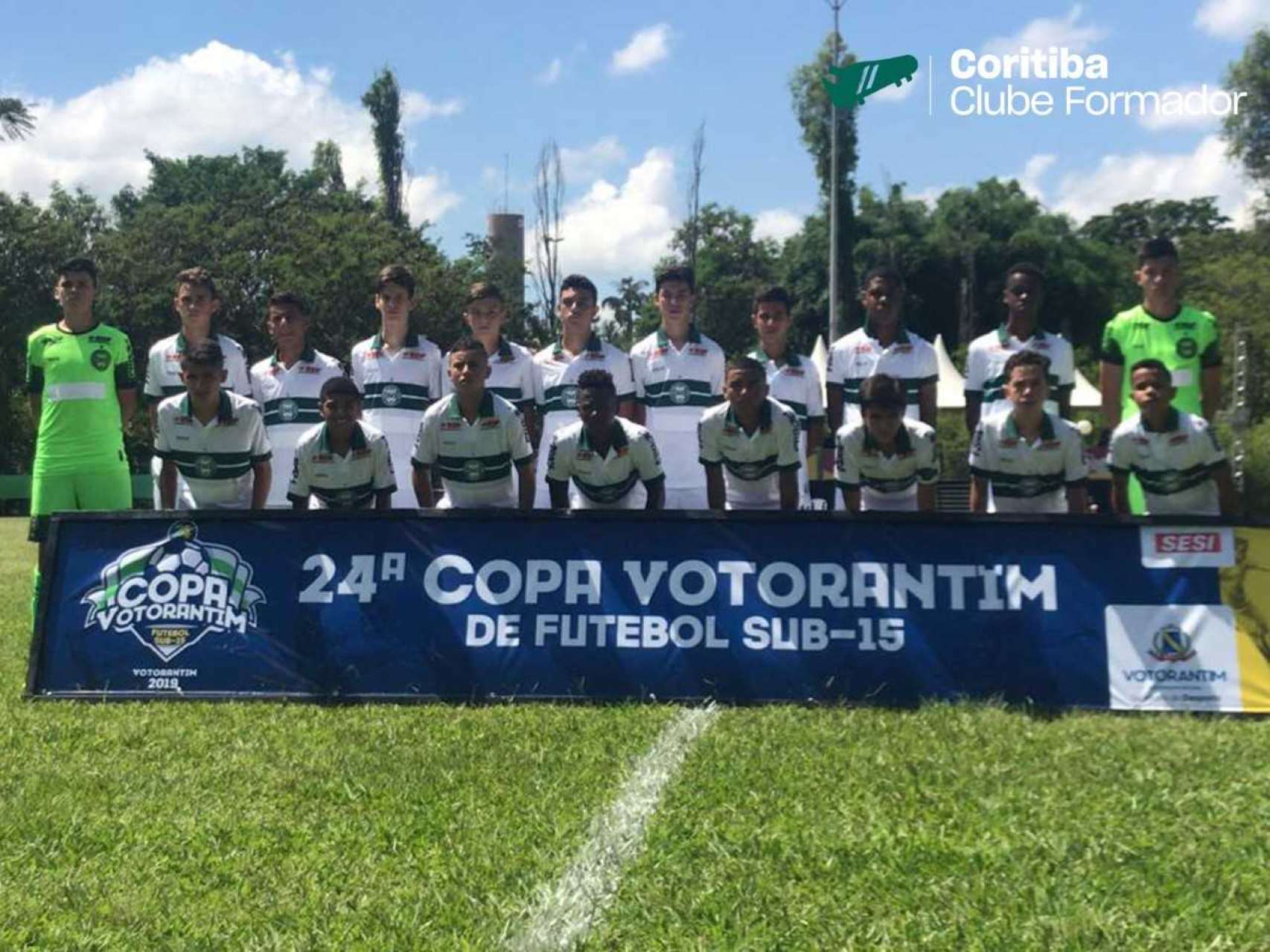 Coritiba Sub-15 entra em campo nesta quarta-feira