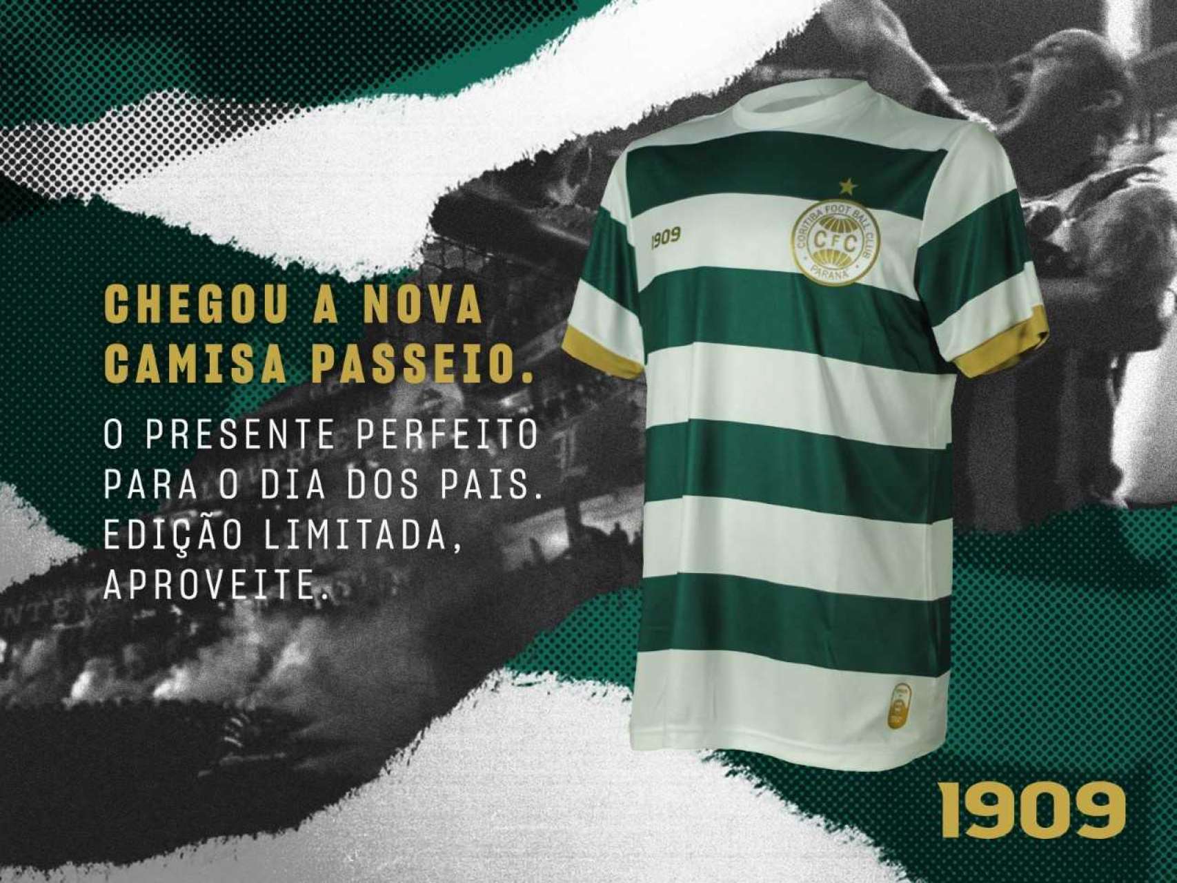 Coritiba lana camisa de Dia dos Pais